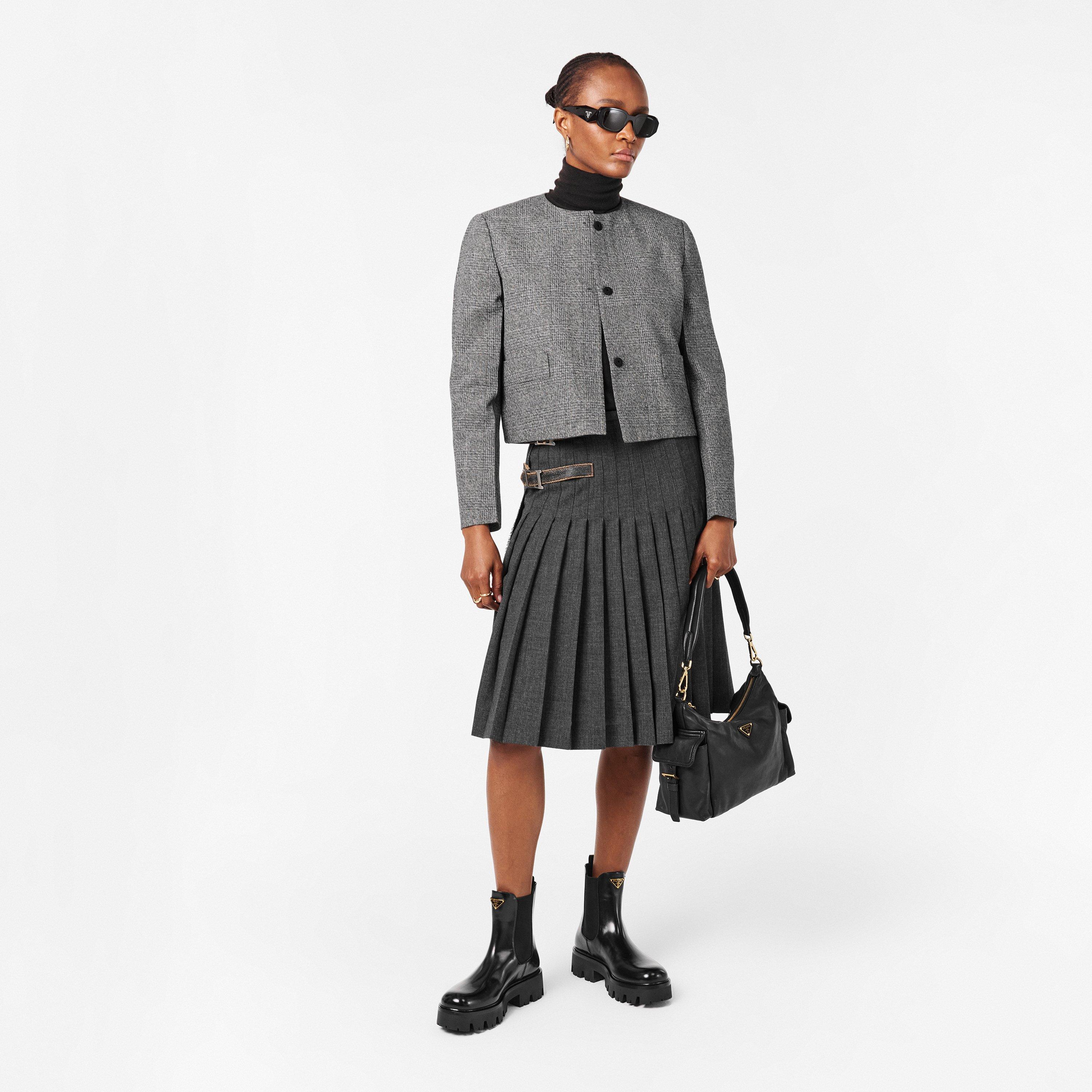 Black - Prada - Women's Chunky Chelsea Boots - 6