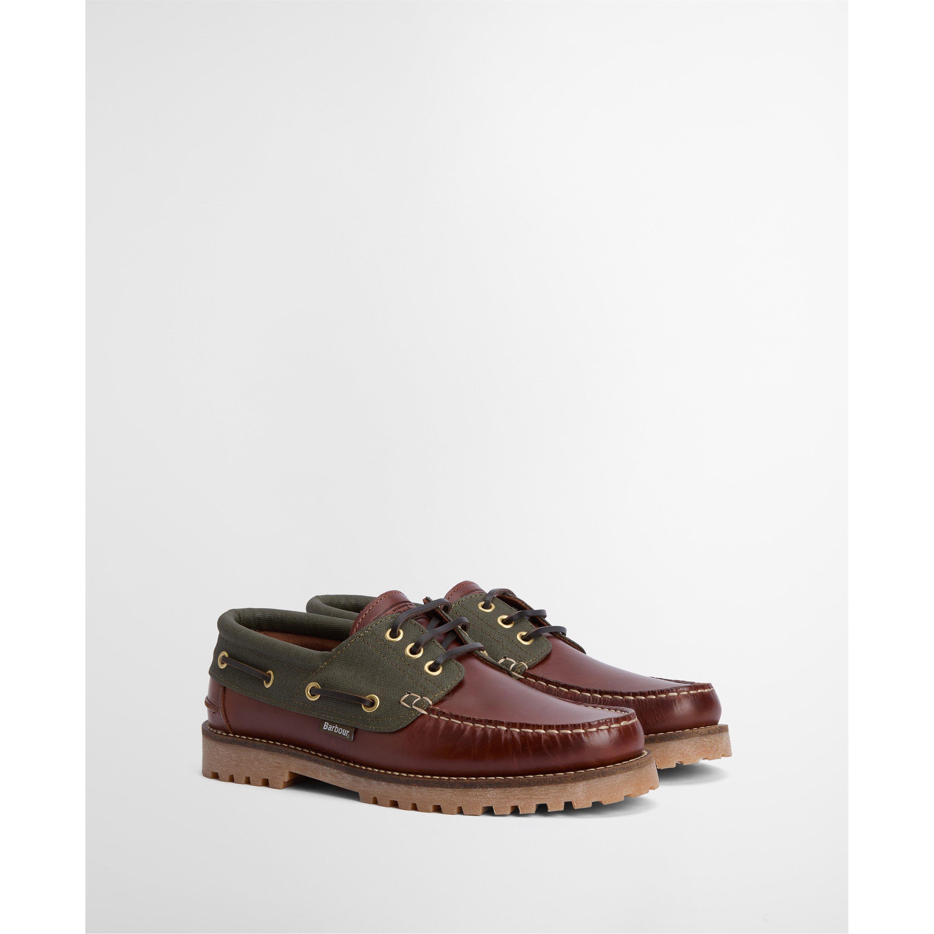 BR71 Mahogany - Barbour - Mens Re-Engineered Deck Boat Shoes - 2