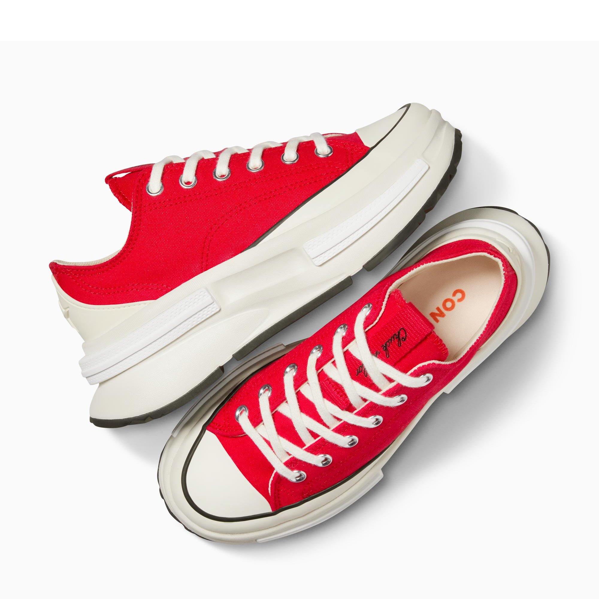 600-Red/White - Converse - Unisex Adults Run Star Legacy Platform Trainers - 4