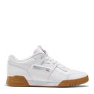 Blanc/Gomme - Reebok - Classics Workout Plus Trainers - 1