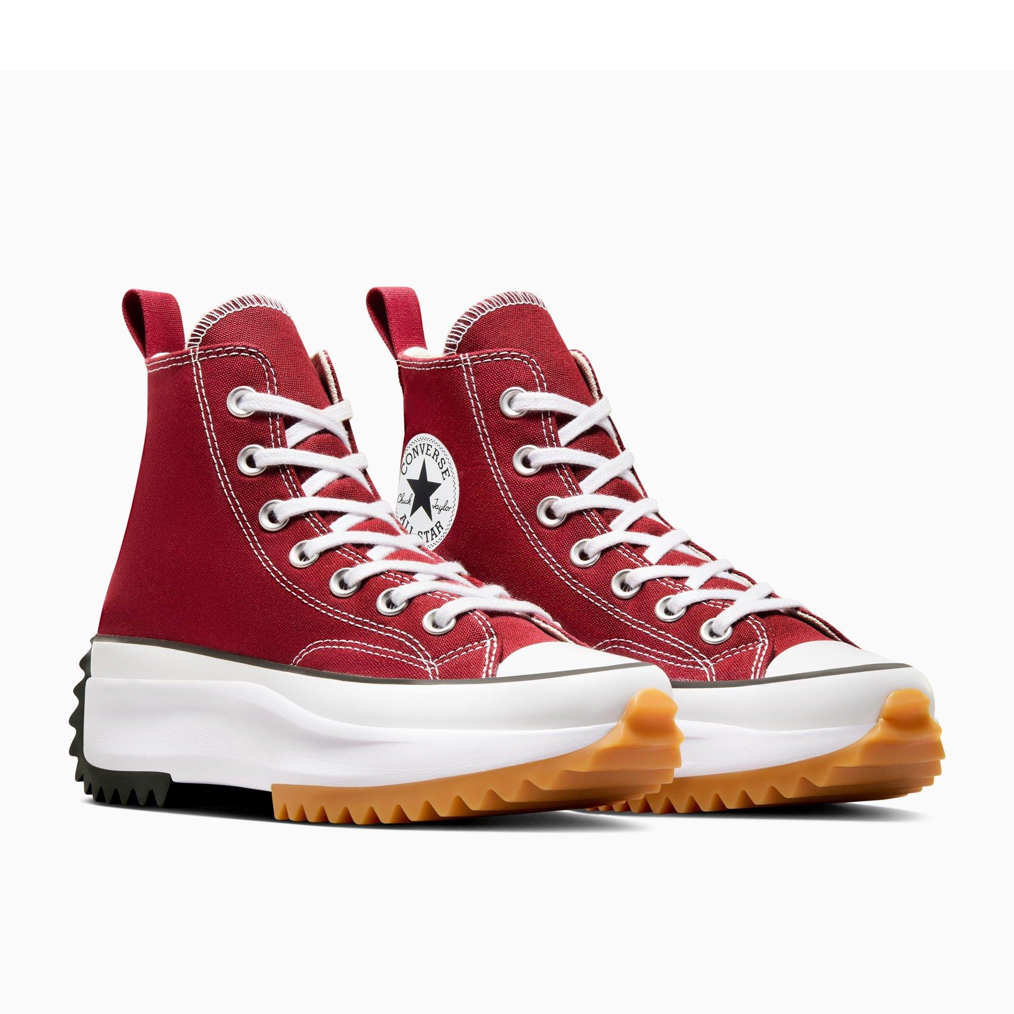 642-Park Red/ - Converse - Unisex Adults Run Star Hike Platform Trainers - 4