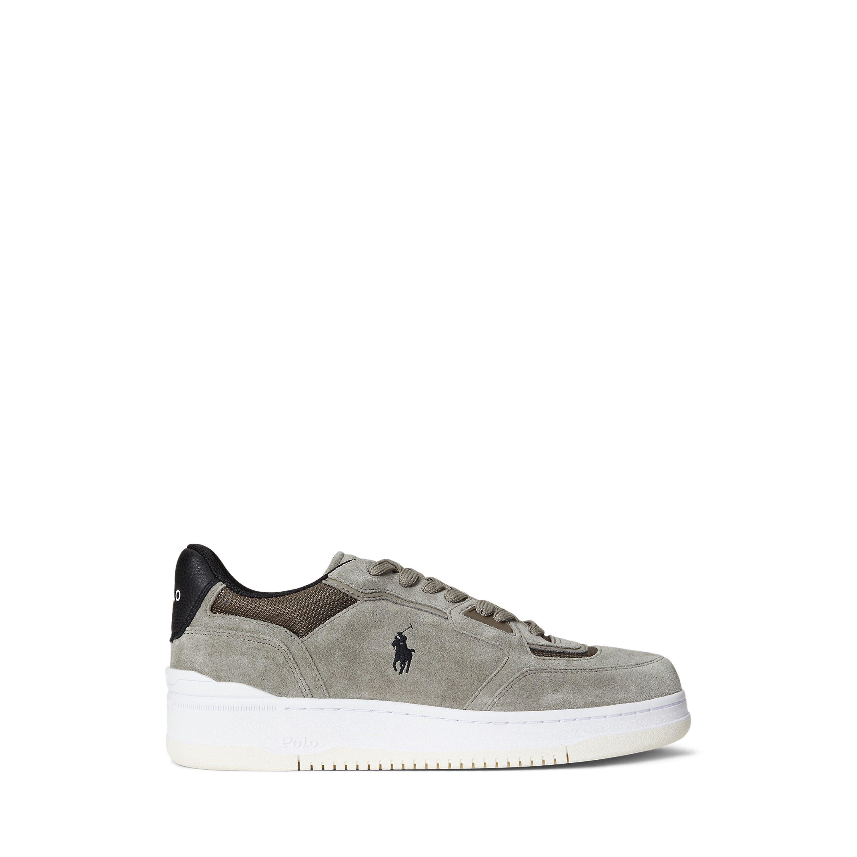 Earth Grey - Polo Ralph Lauren - Men's Open Master Court Trainers - 1
