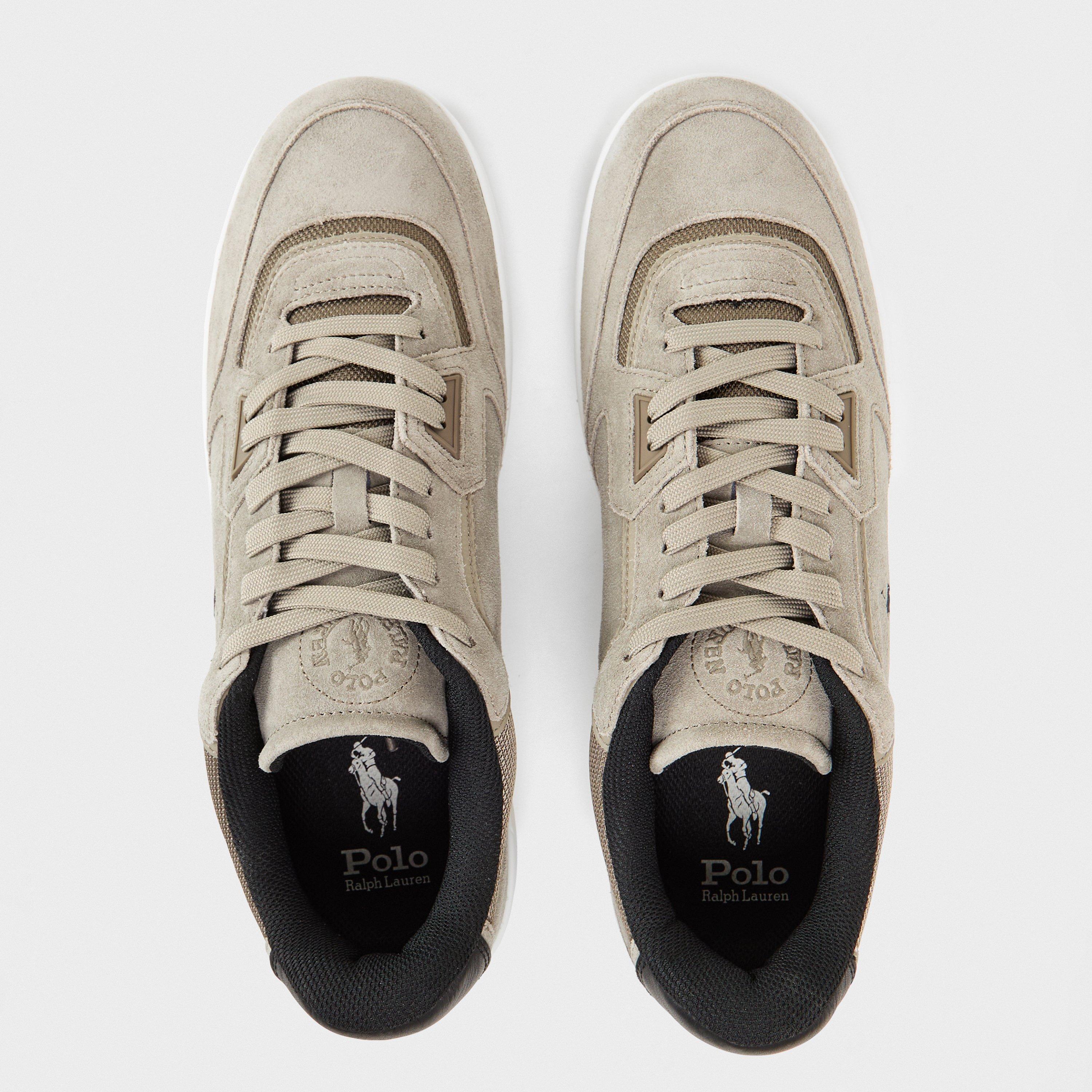 Earth Grey - Polo Ralph Lauren - Men's Open Master Court Trainers - 5