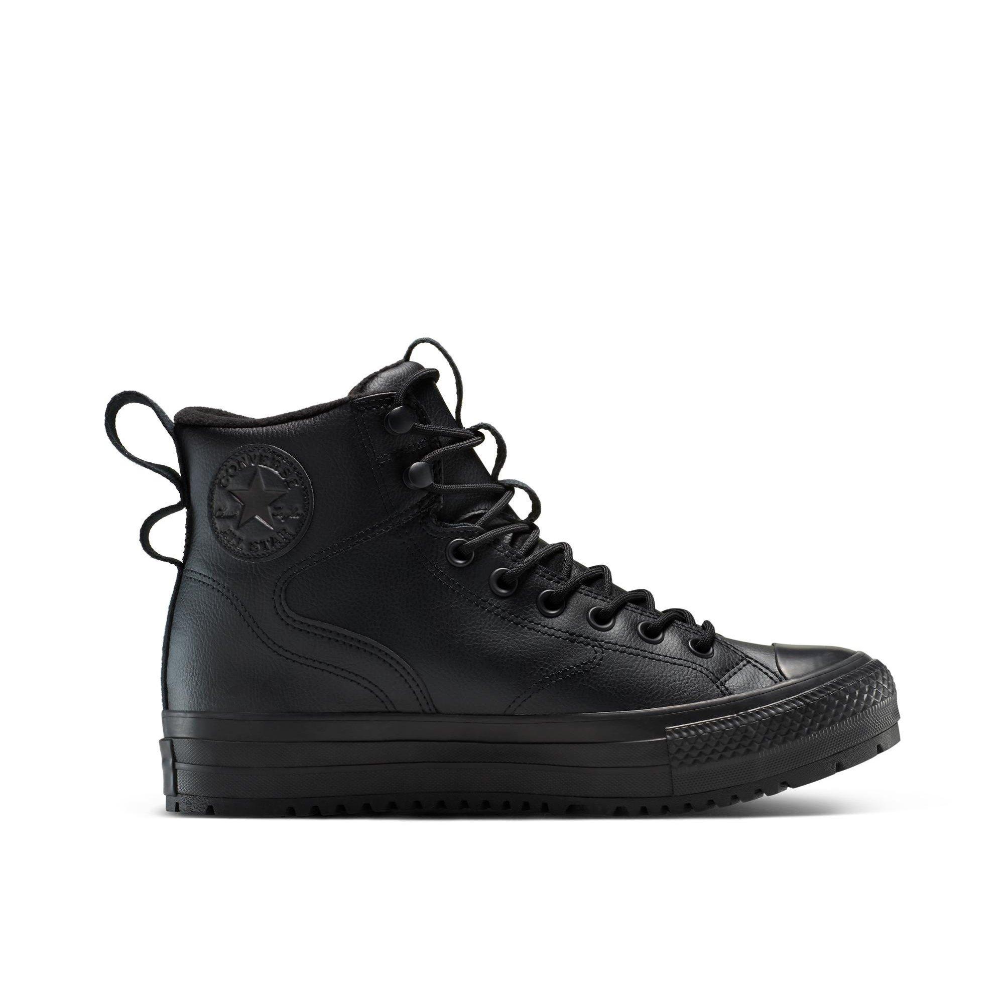 001-Black/Bla - Converse - Unisex Adults Chuck Taylor All Star Wat Hiker Rugged Boot - 1