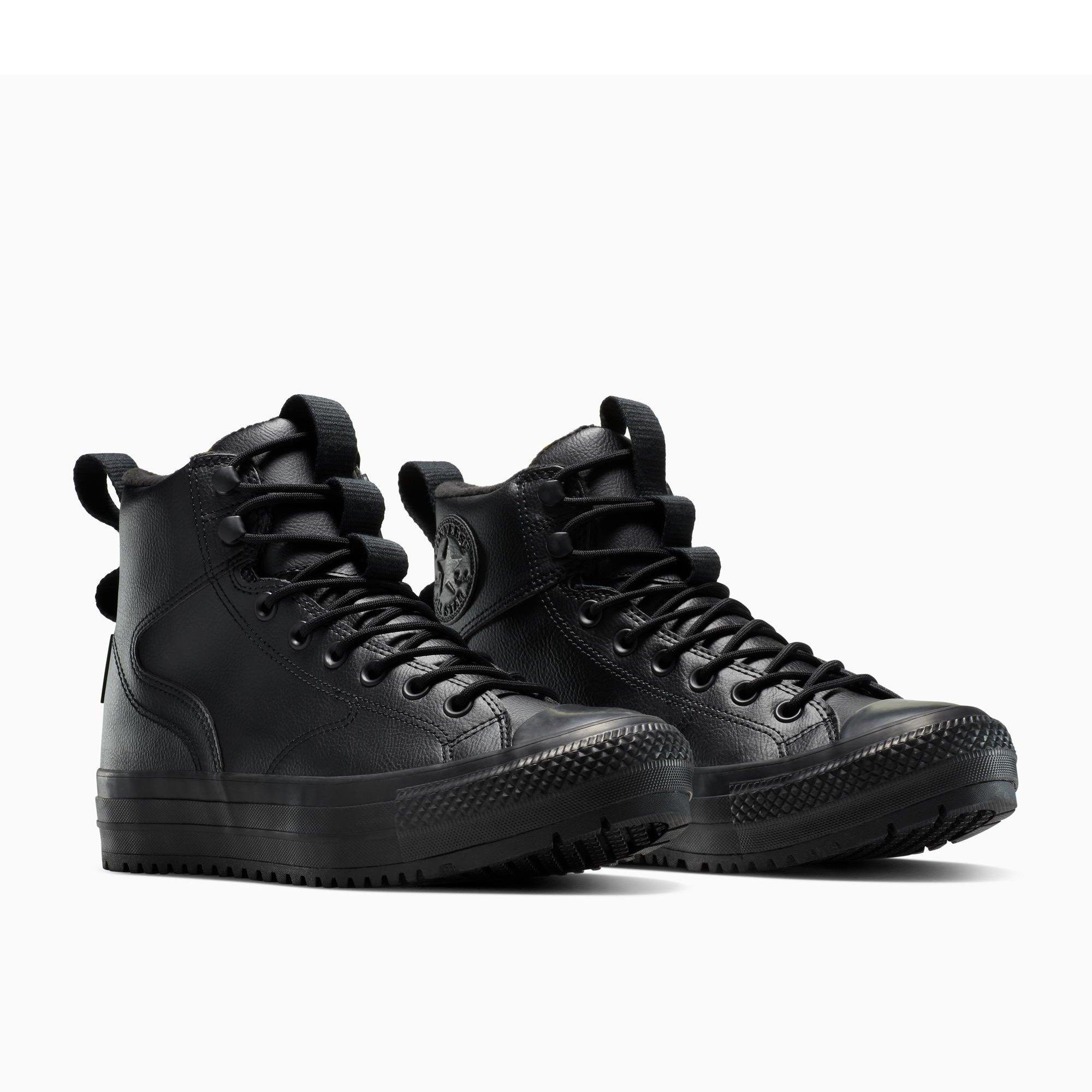 001-Black/Bla - Converse - Unisex Adults Chuck Taylor All Star Wat Hiker Rugged Boot - 4