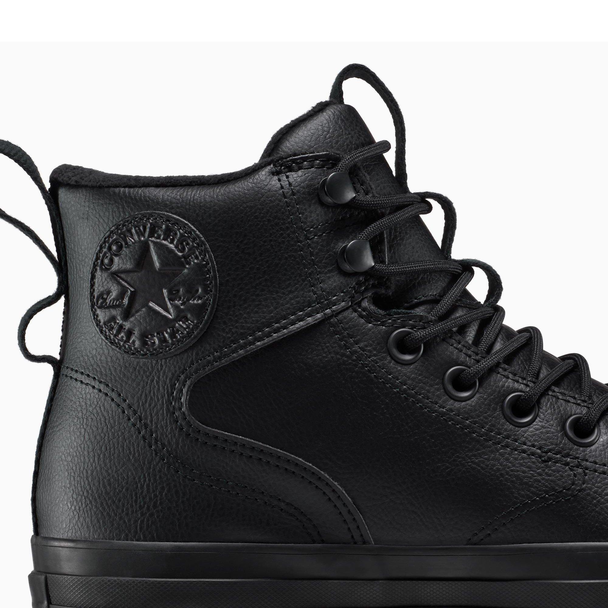 001-Black/Bla - Converse - Unisex Adults Chuck Taylor All Star Wat Hiker Rugged Boot - 5