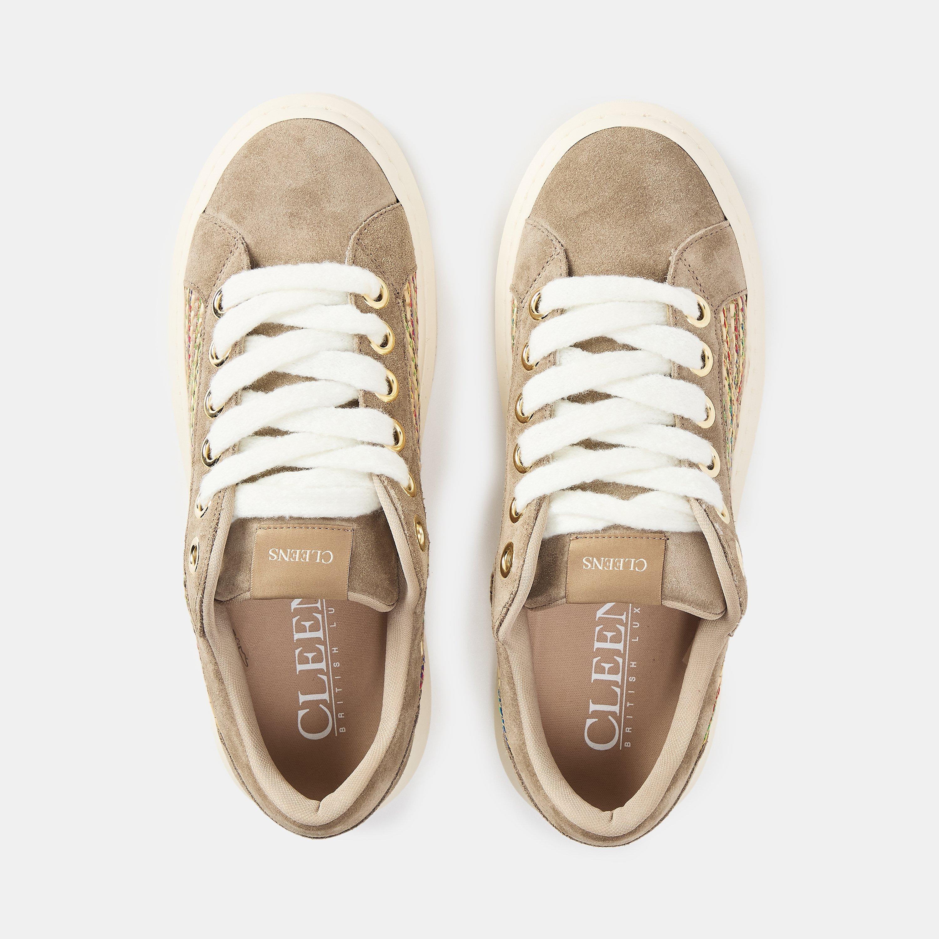 Taupe - Cleens - Ace Sneakers - 5