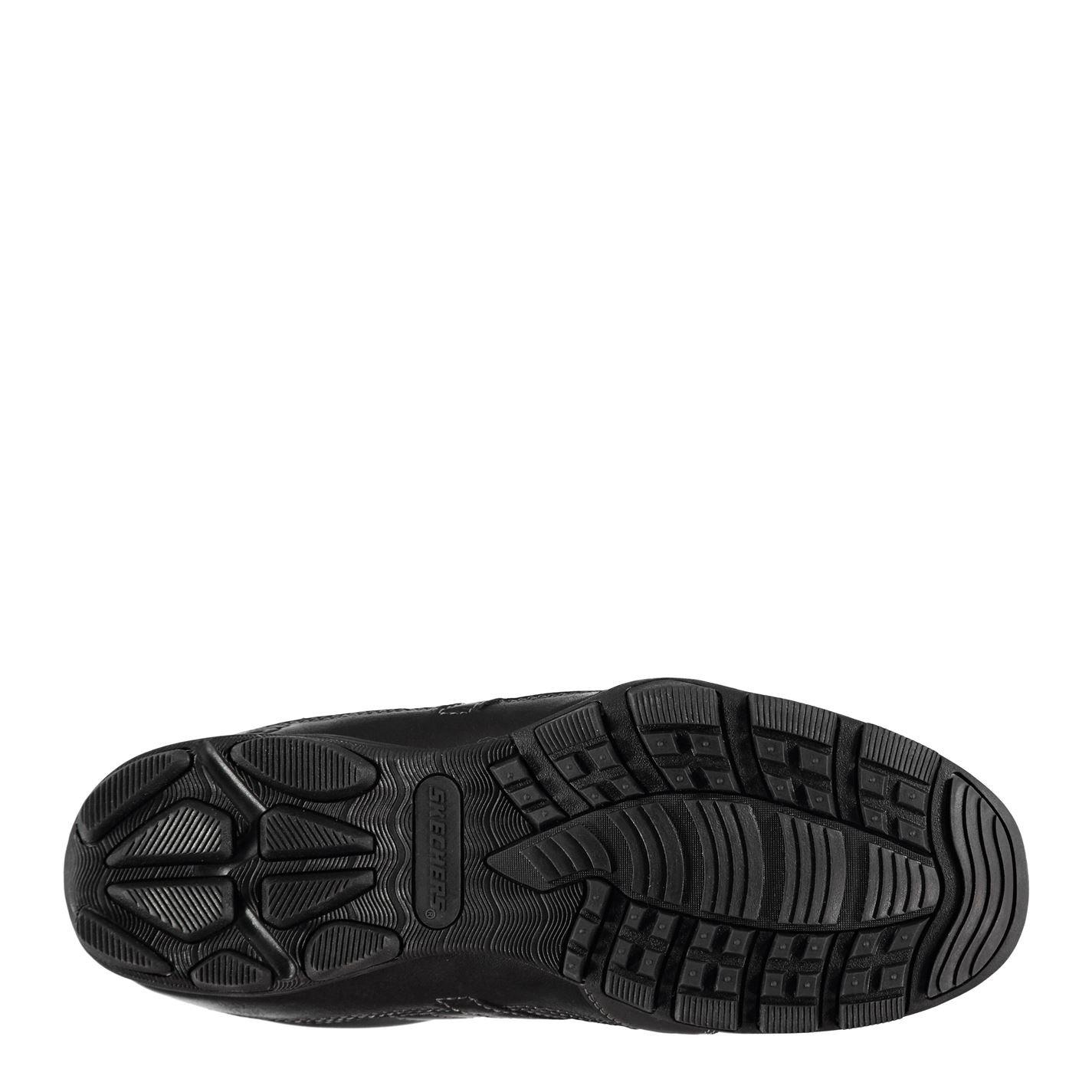 Black - Skechers - Marter Casual Slip On Shoes Mens - 3