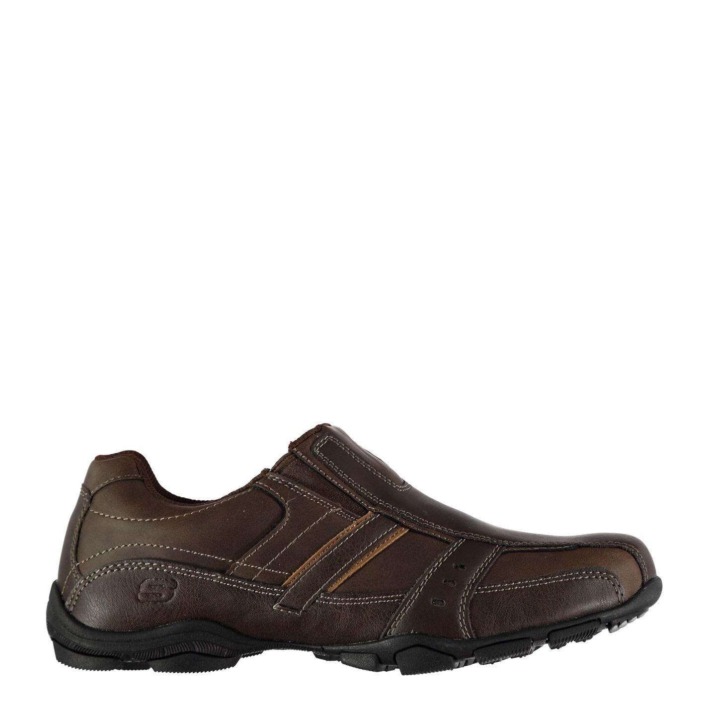 Marrone - Skechers - Marter Casual Slip On Shoes Mens - 1