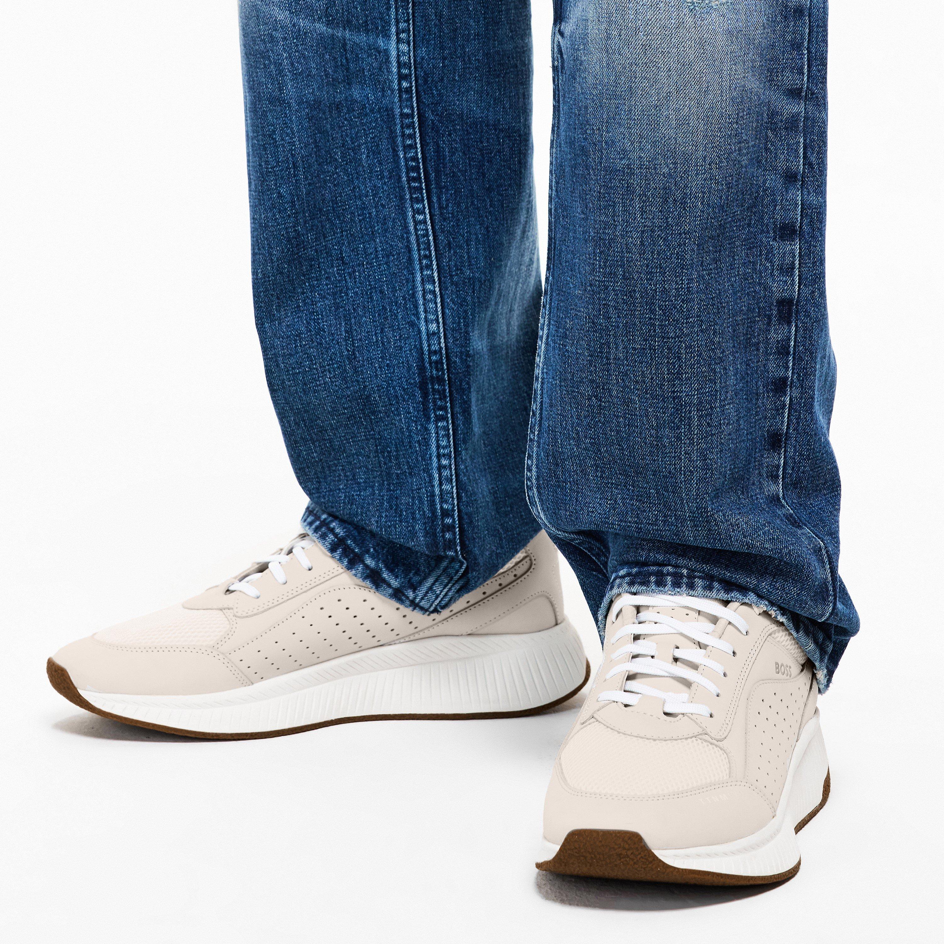 Natural - Boss - Men's Ttnm Evo Chunky Trainers - 3