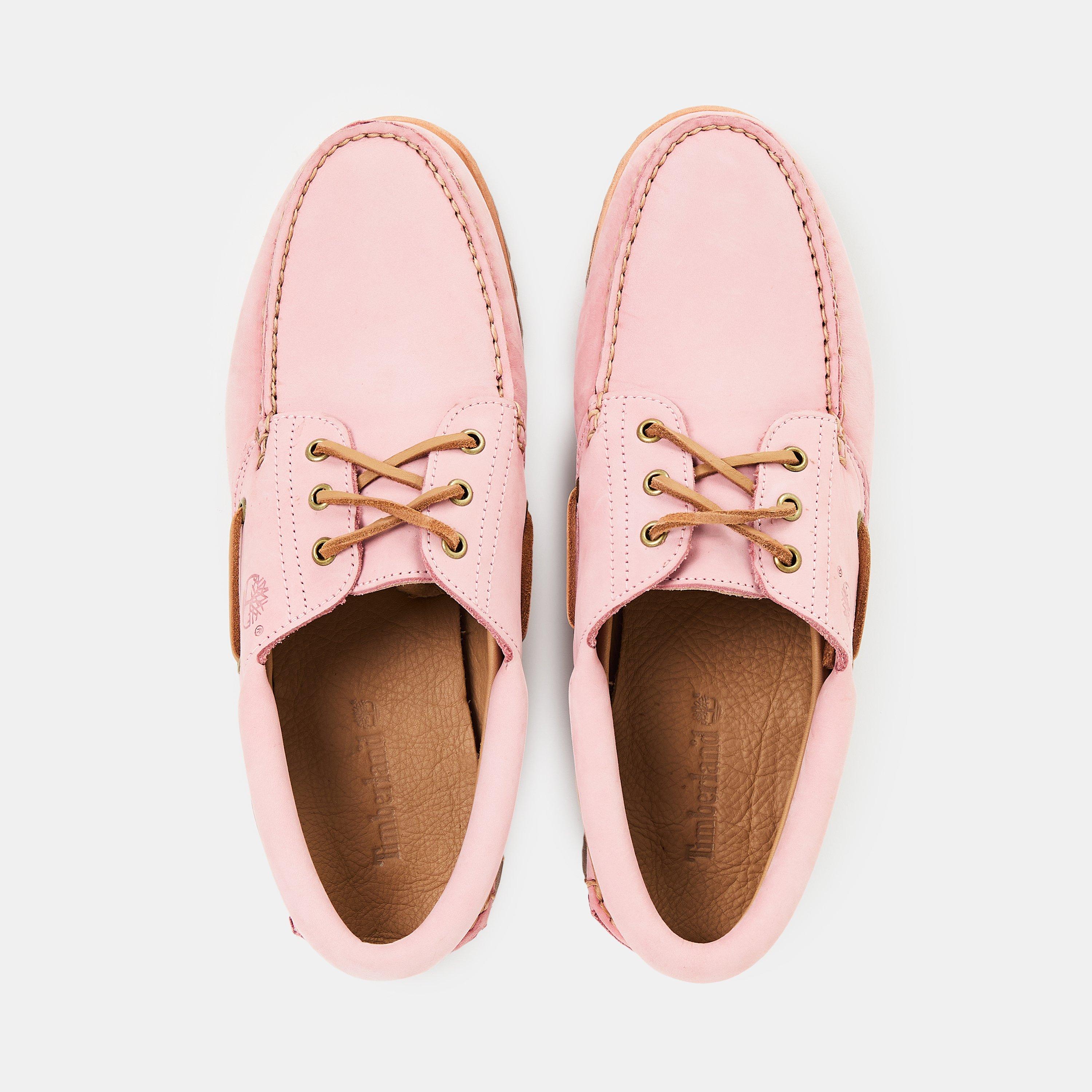 Med Pink - Timberland - Mens Authentic Boat Shoe - 5