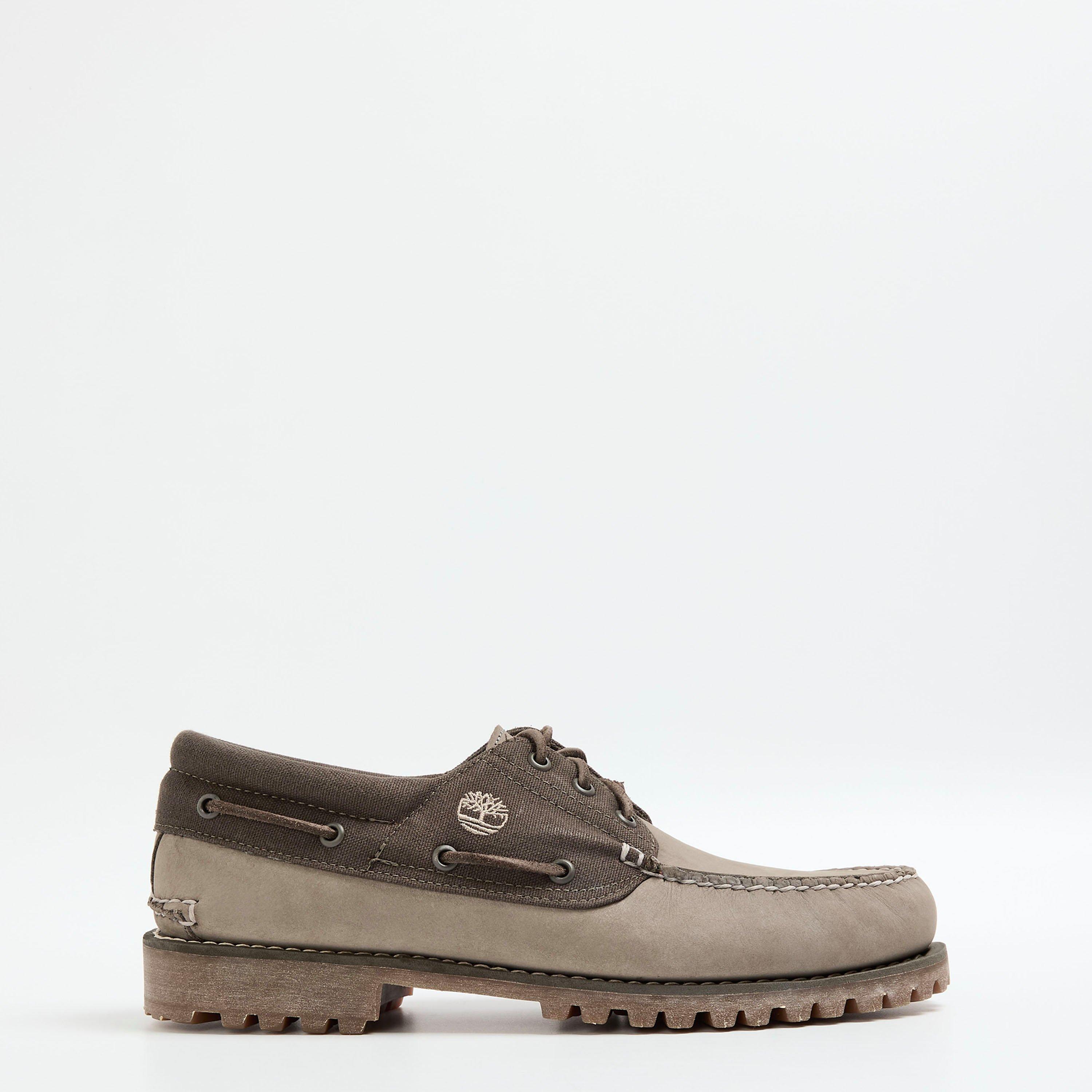 Timberland Men's Authentic Boat Shoe - Olive Nb - 10 (44.5)