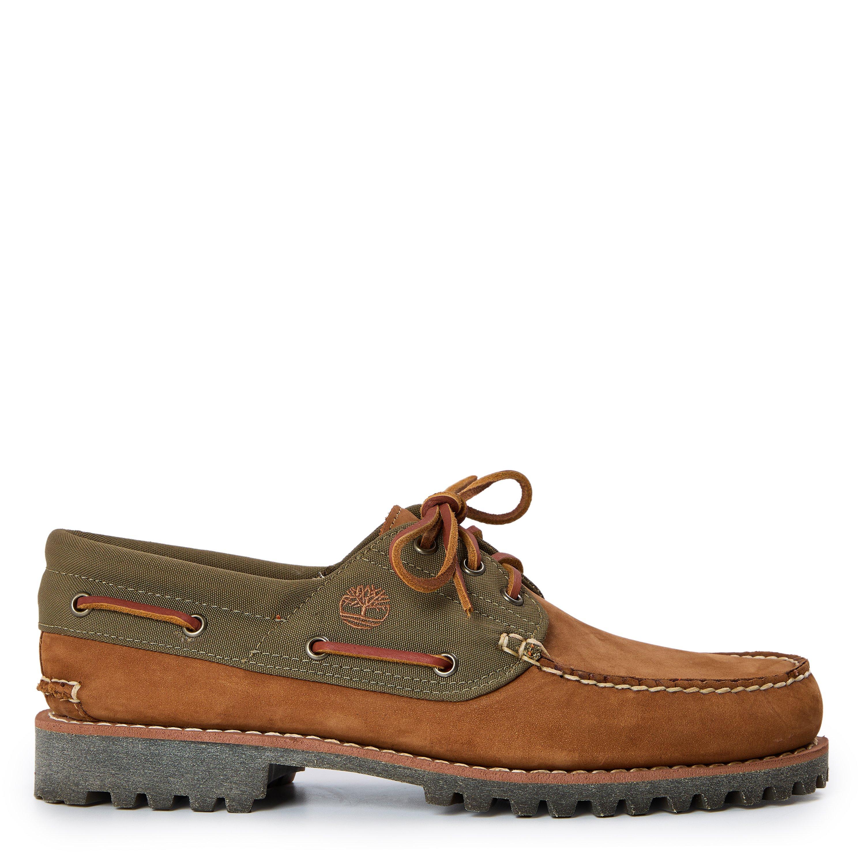 Timberland Men's Authentic Boat Shoe - Med Brown - 10 (44.5)
