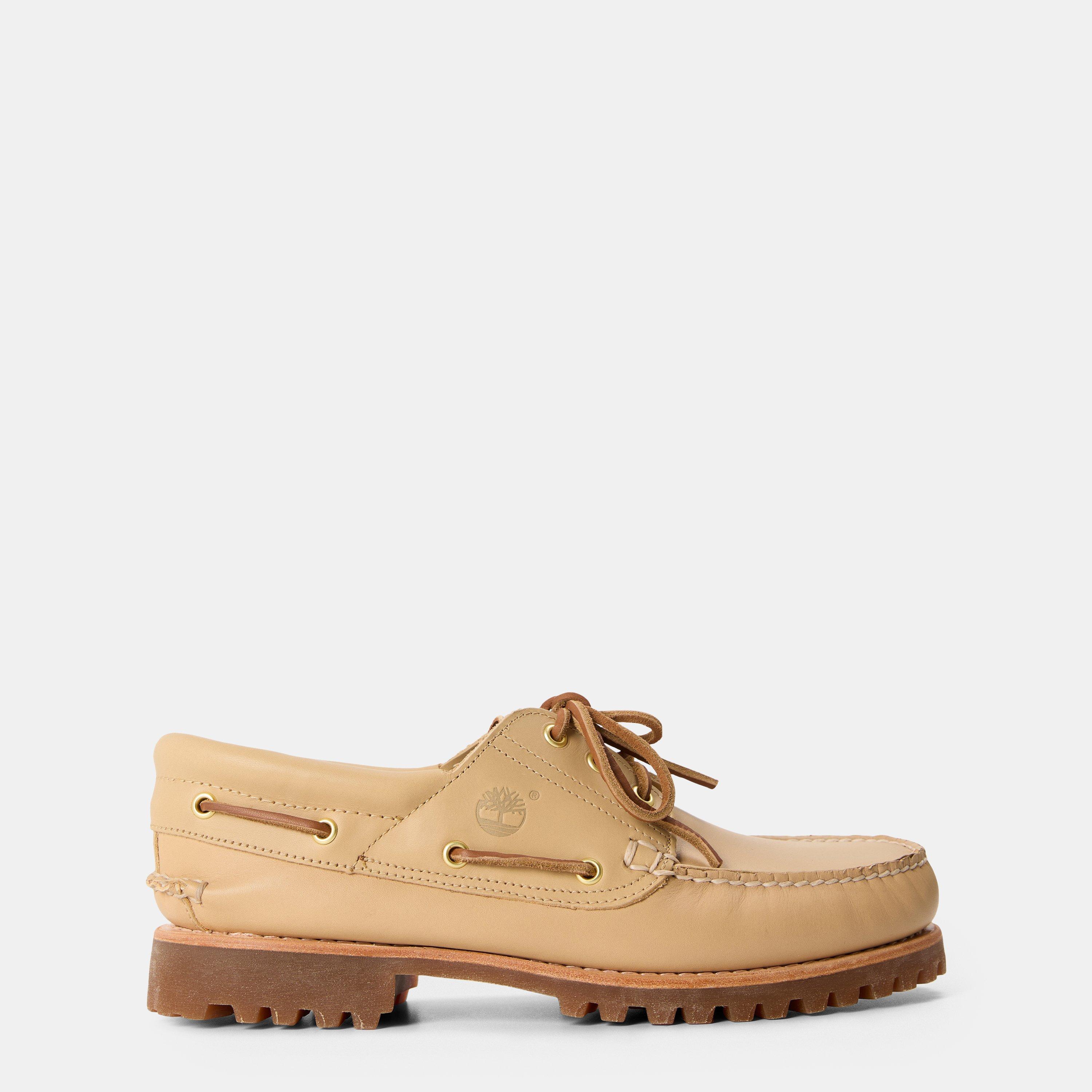 Timberland Mens Authentic Boat Shoe - Med Beige - Size 8 (42)