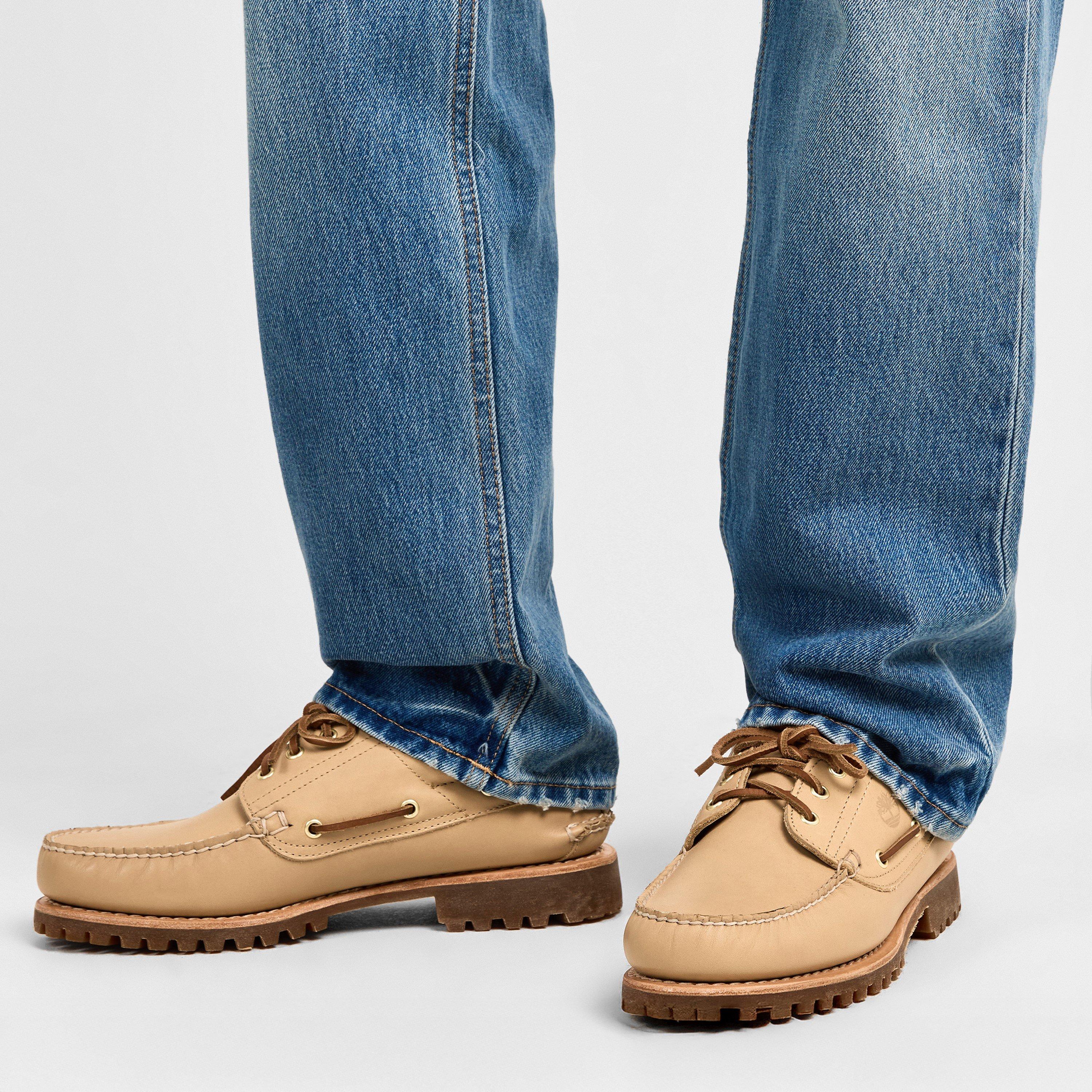 Med Beige - Timberland - Authentic Boat Shoe - 3