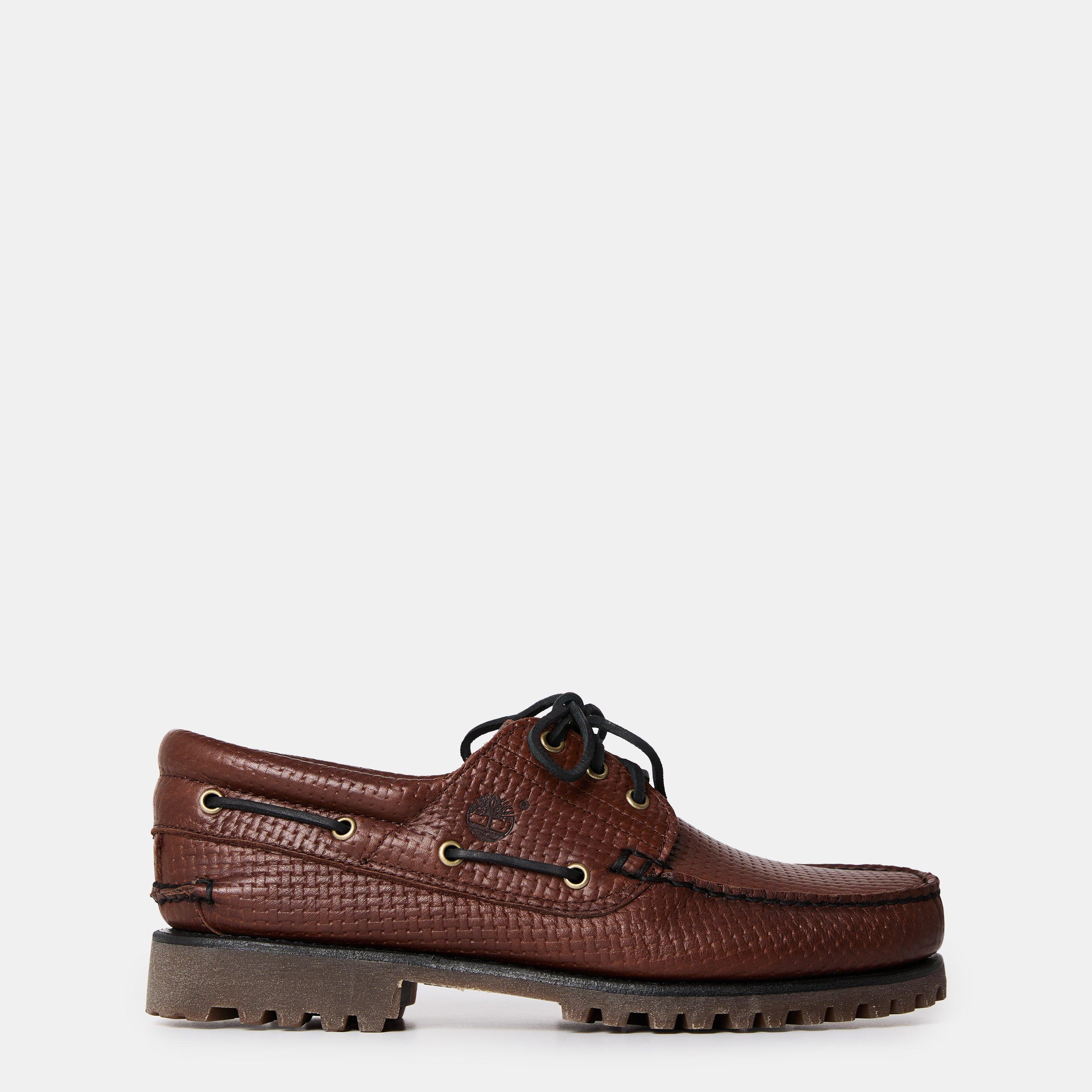 Timberland Men's Authentic Boat Shoe - Med Brown - 8 (42)