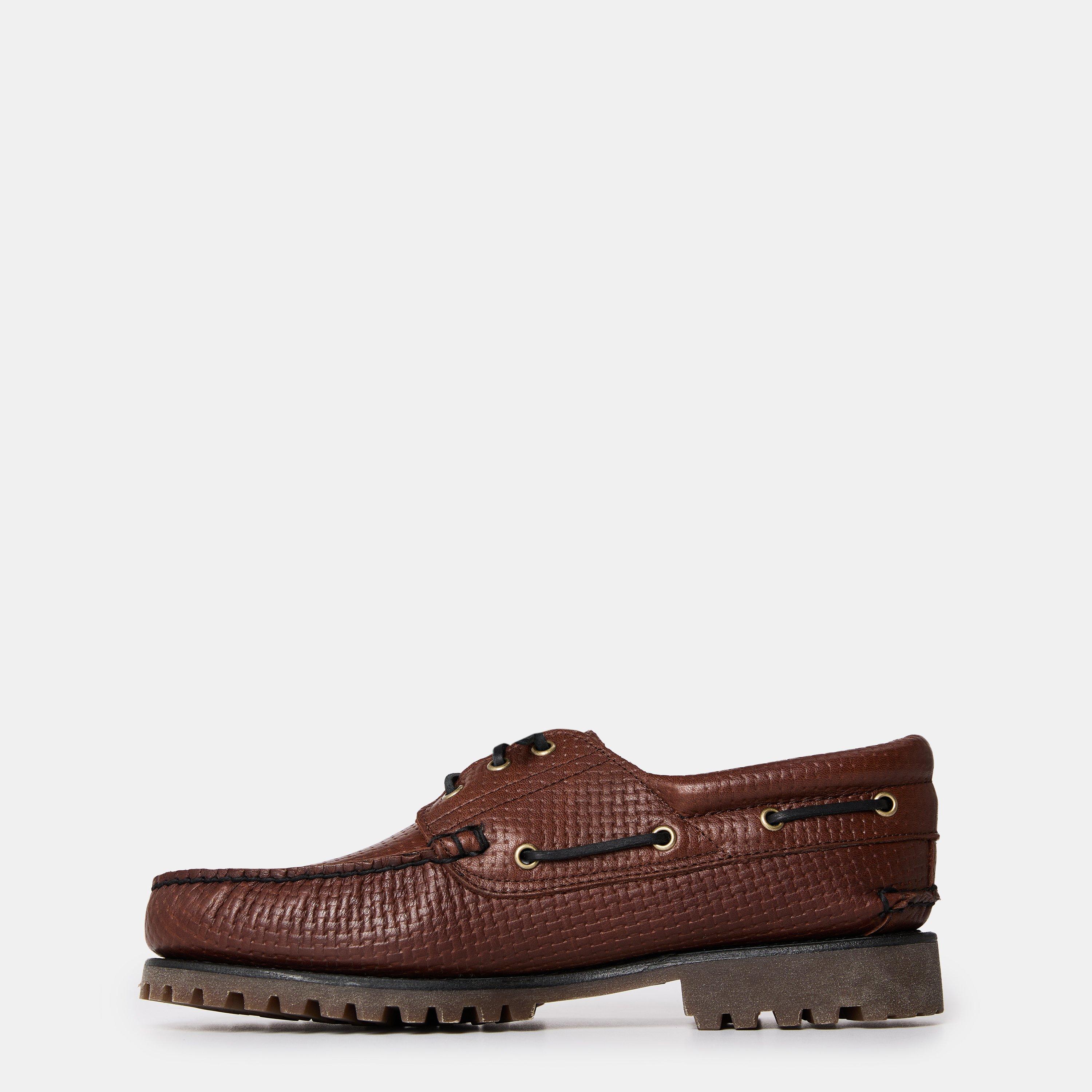 Med Brown - Timberland - Mens Authentic Boat Shoe - 2
