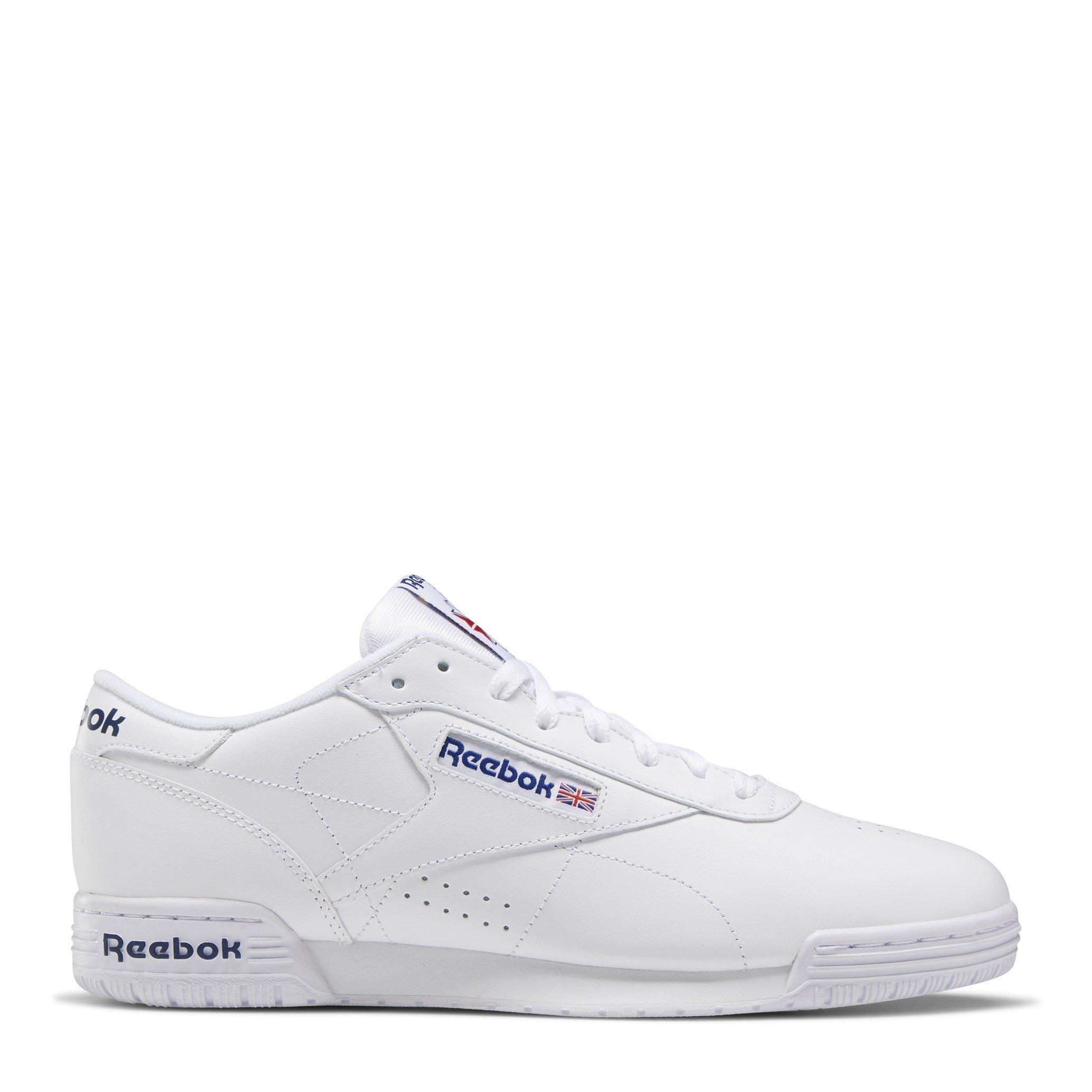 Hvid/Royalblå - Reebok - Exofit Low Mens Trainers - 1