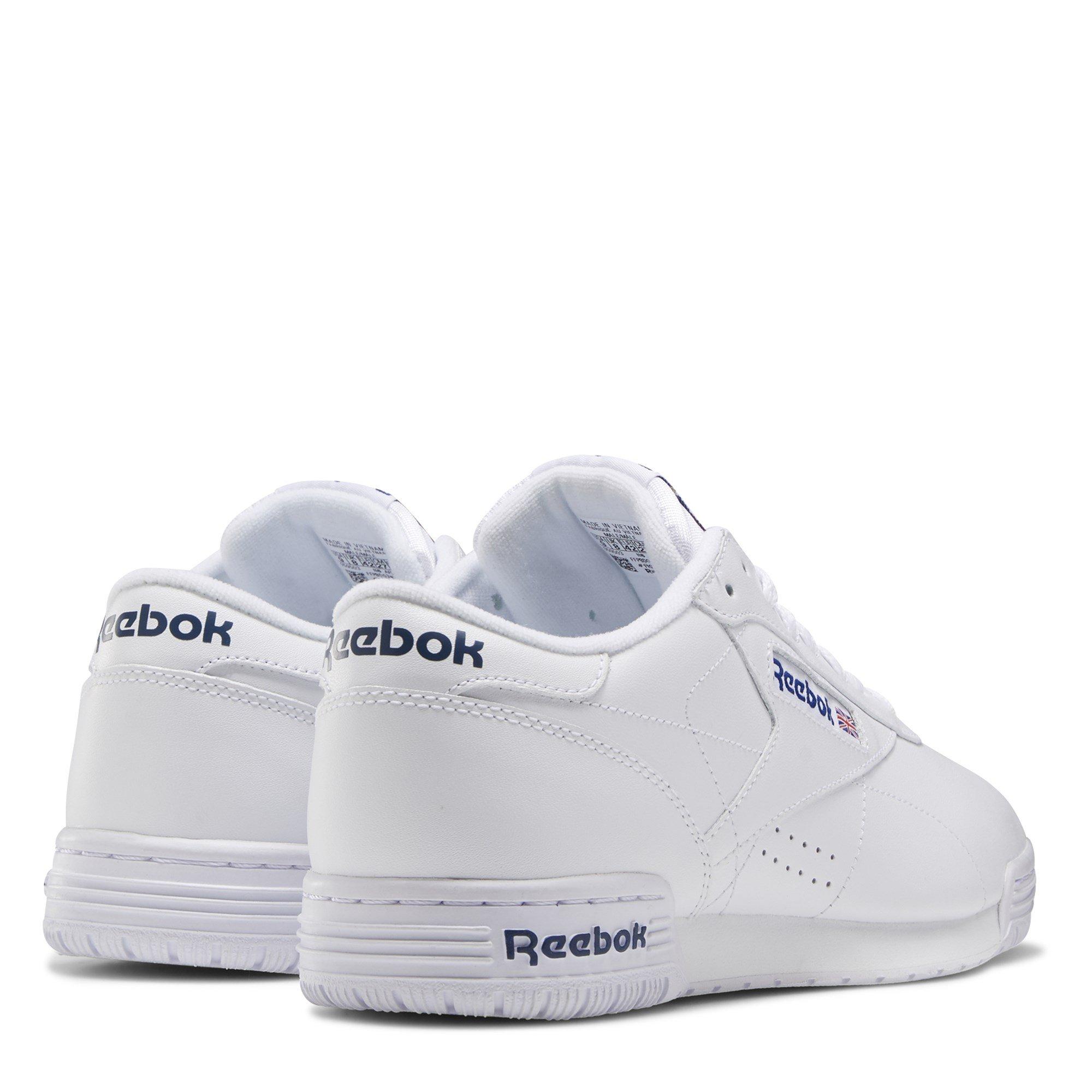 White/RoyBlue - Reebok - Exofit Low Mens Trainers - 4
