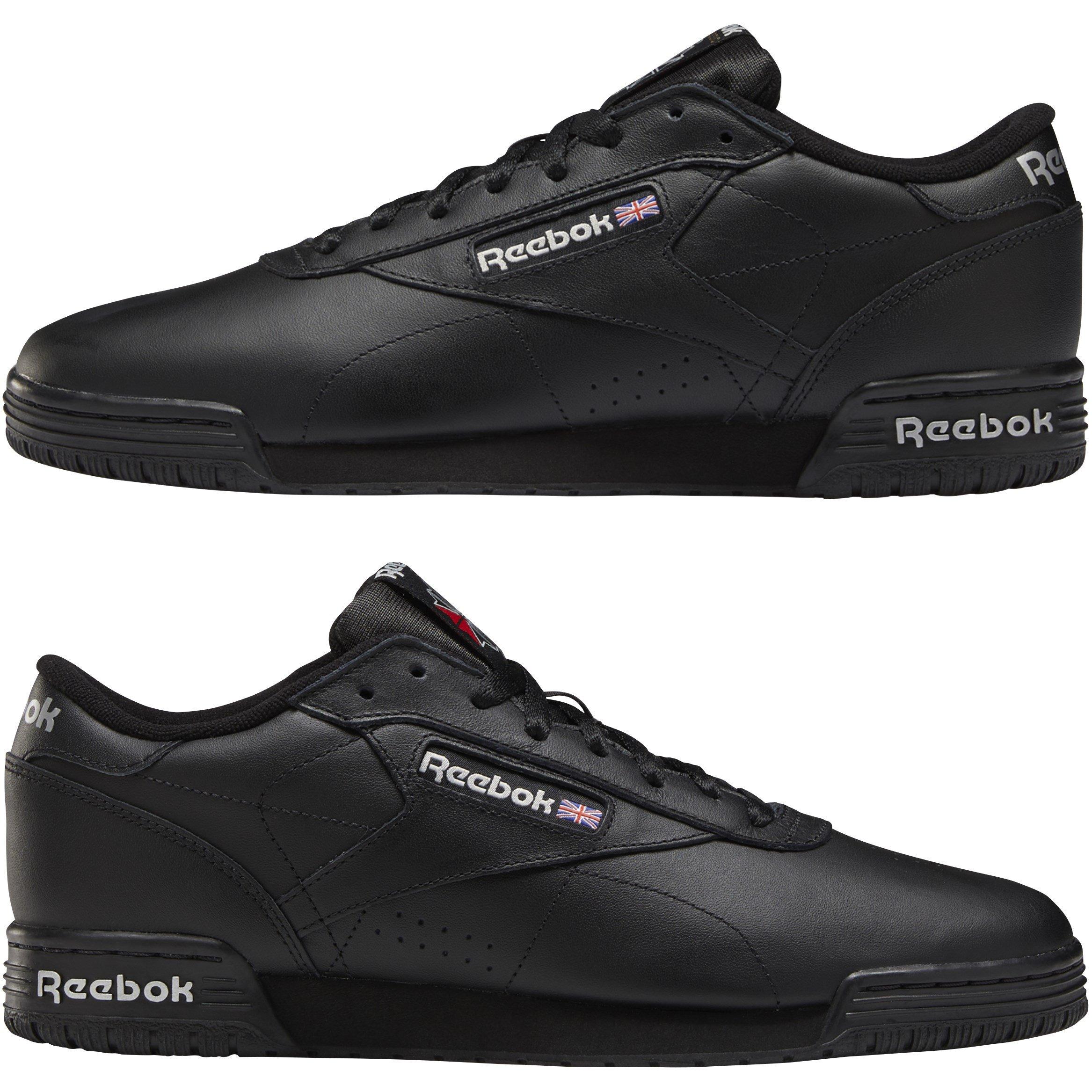 Black/Silver - Reebok - Exofit Low Mens Trainers - 10