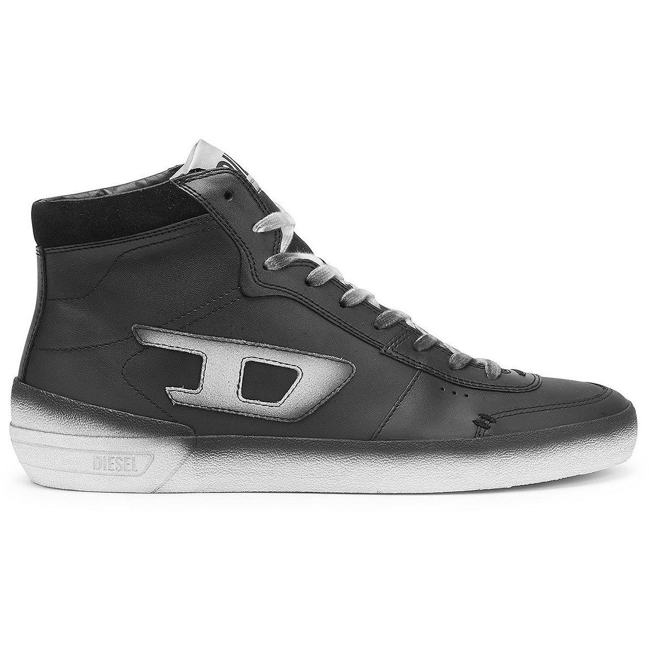 Diesel Men's Chunky Trainers - White/Black - 7.5 (41.5)