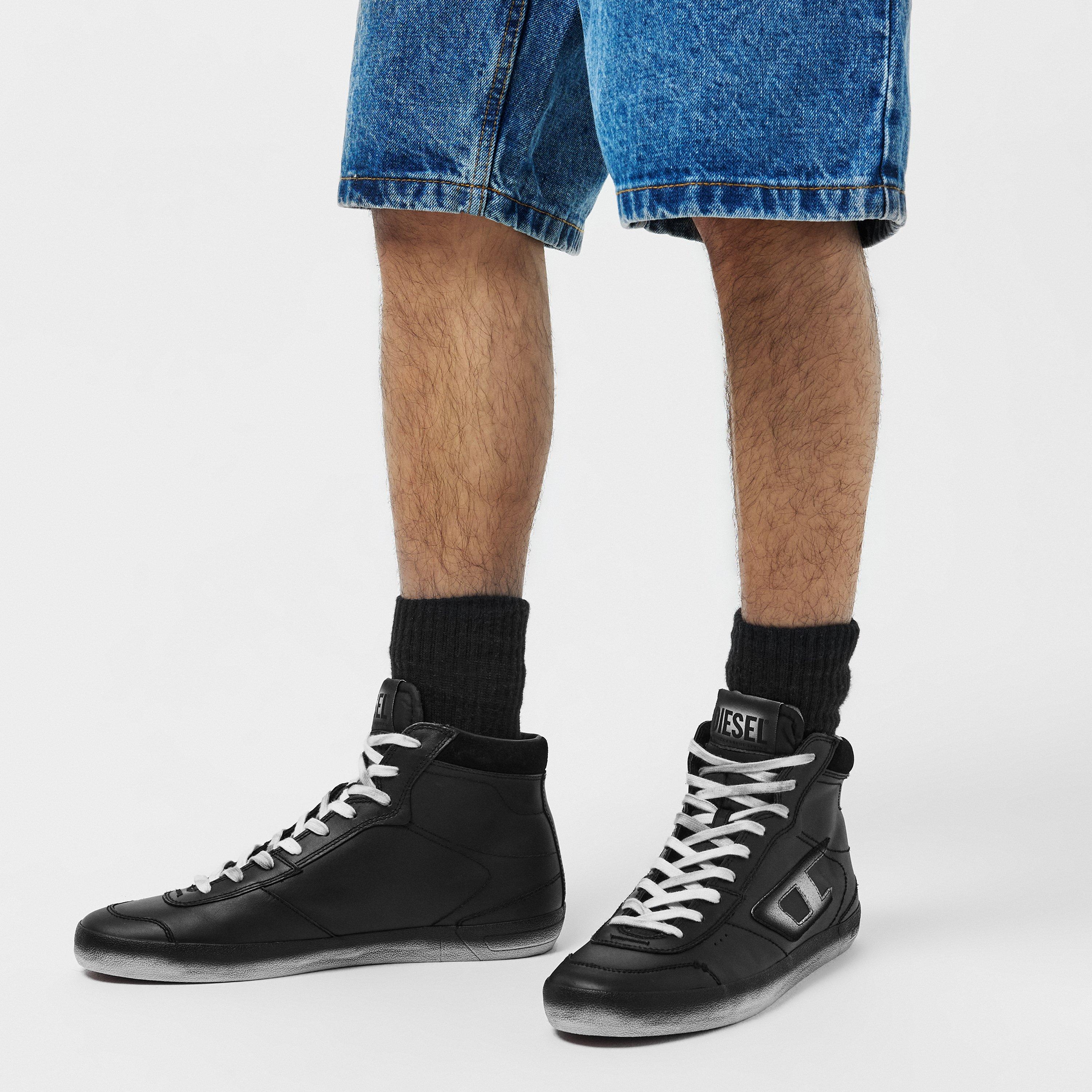 White/Black - Diesel - Men's Chunky Trainers - 3