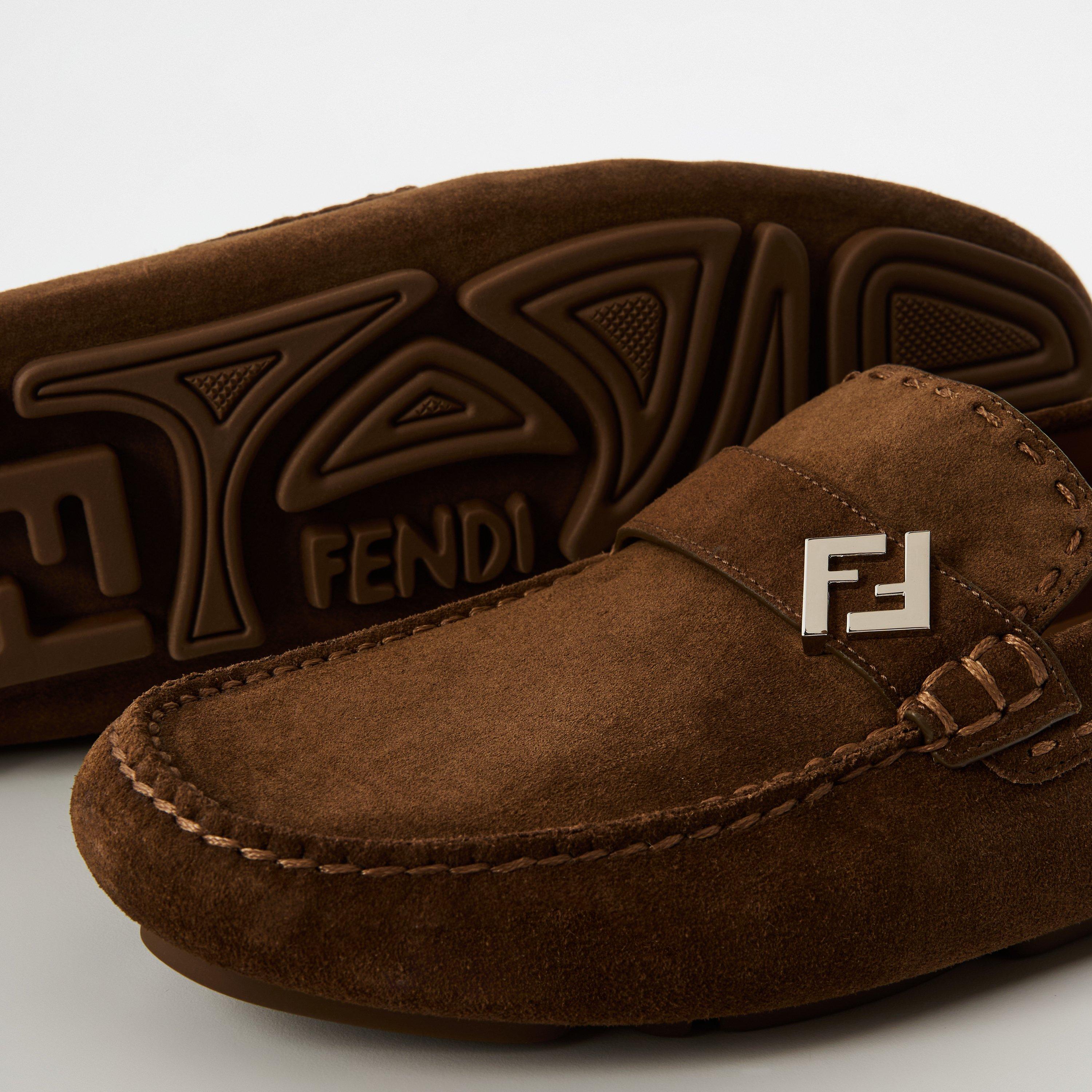 Brown - Fendi - Men's Loafers - 4
