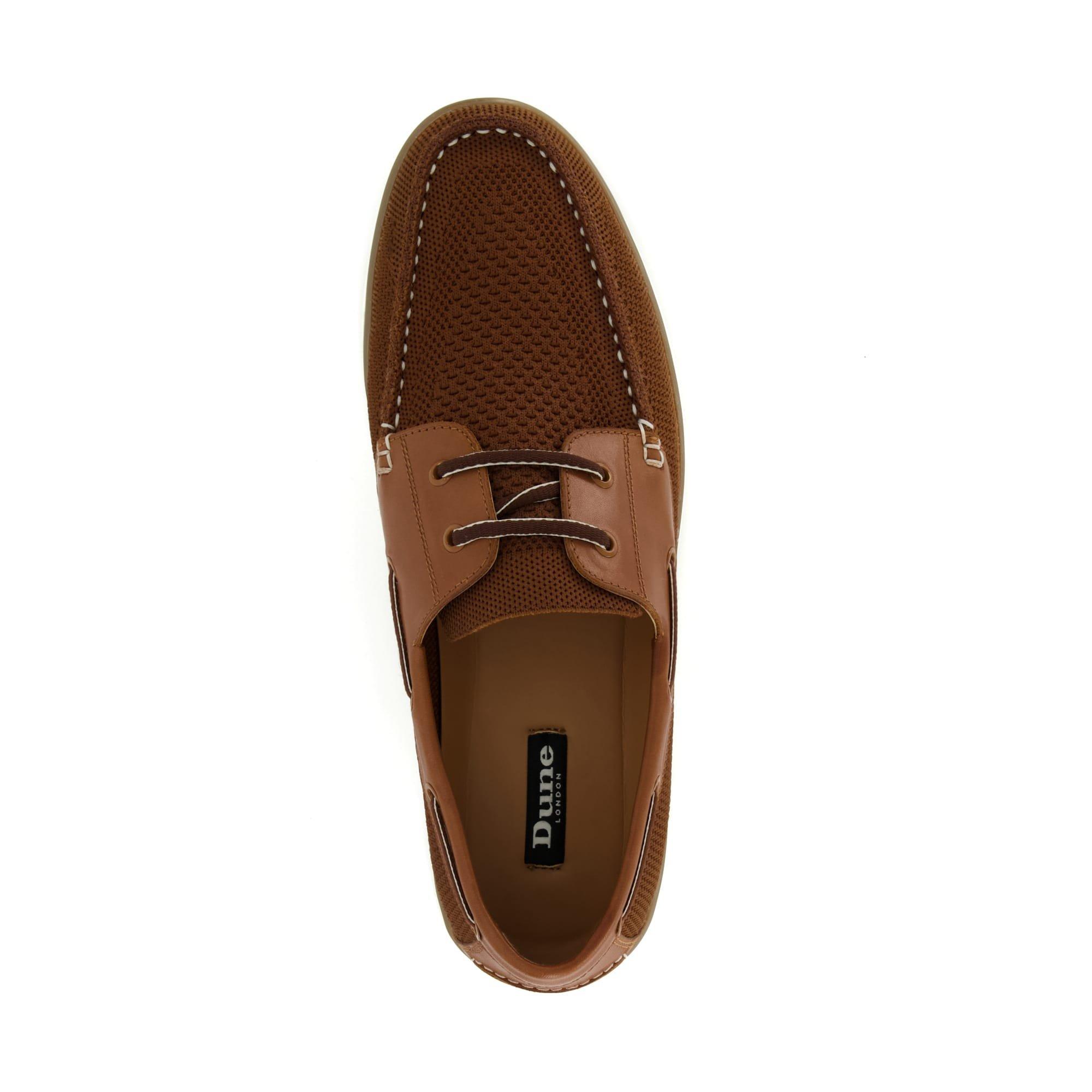 Tan - Dune London - Men's Blaim Boat Shoes - 4
