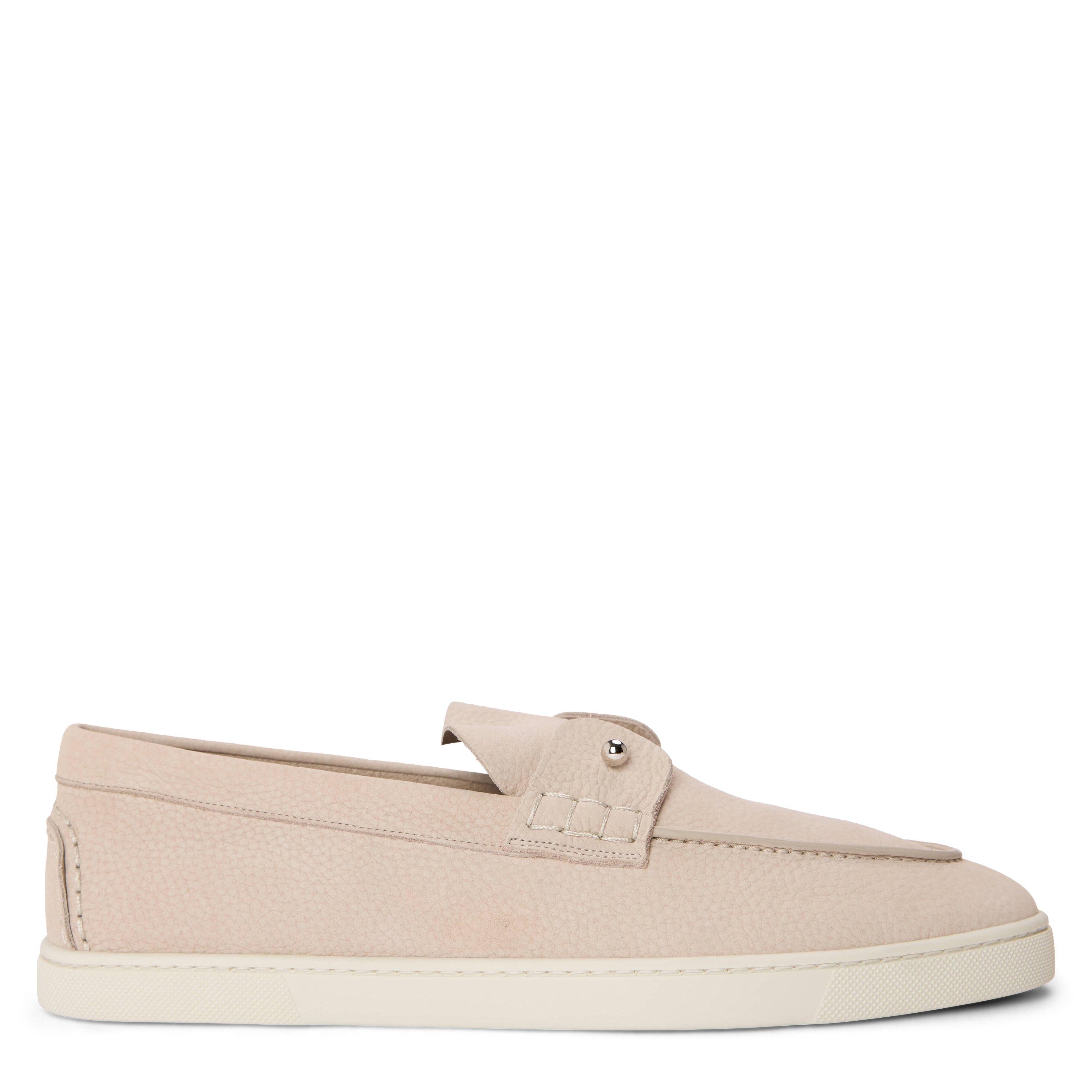 Christian Louboutin Men's Chambliboat Calf Leather Loafers