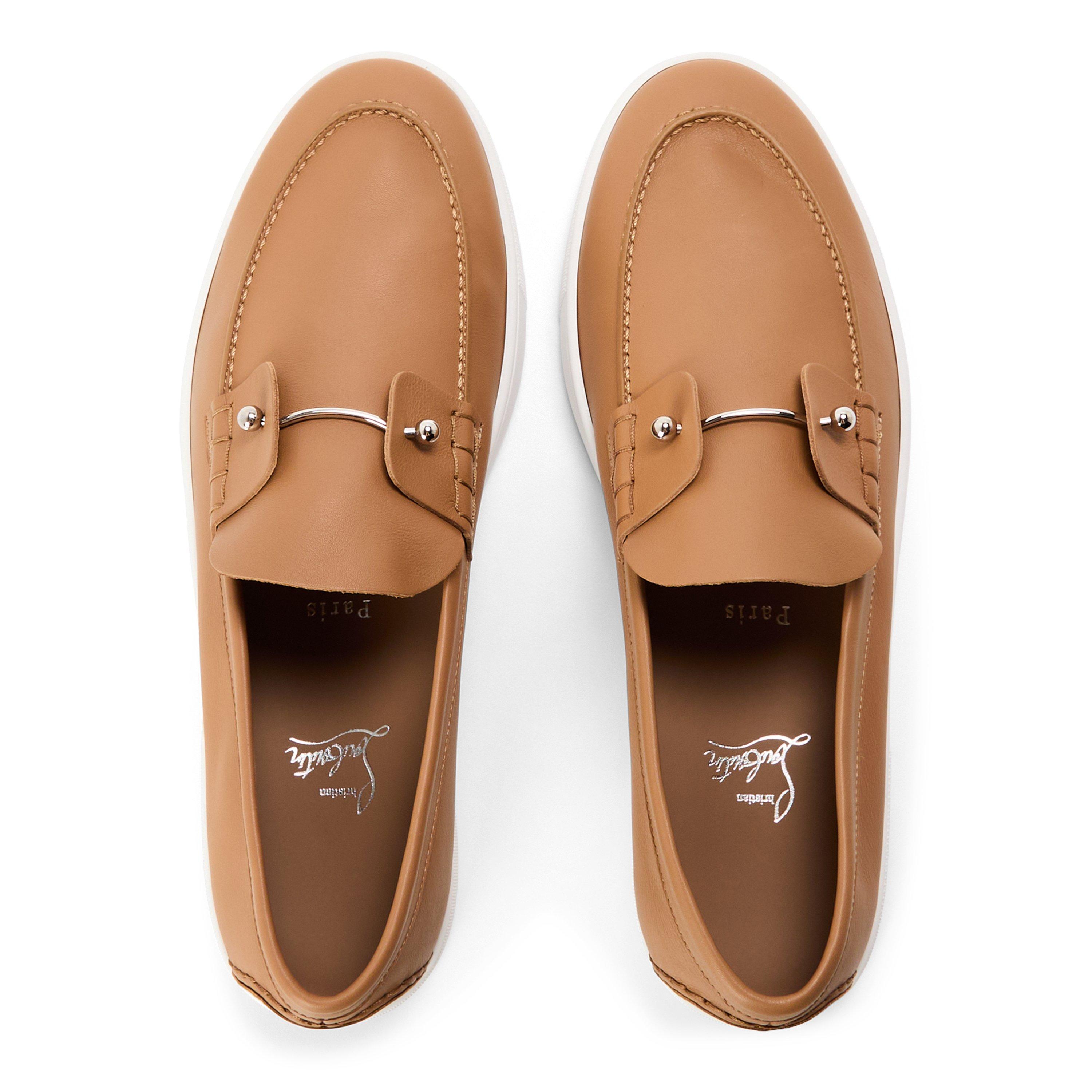 Lionne - Christian Louboutin - Men's Chambliboat Calf Leather Loafers - 5