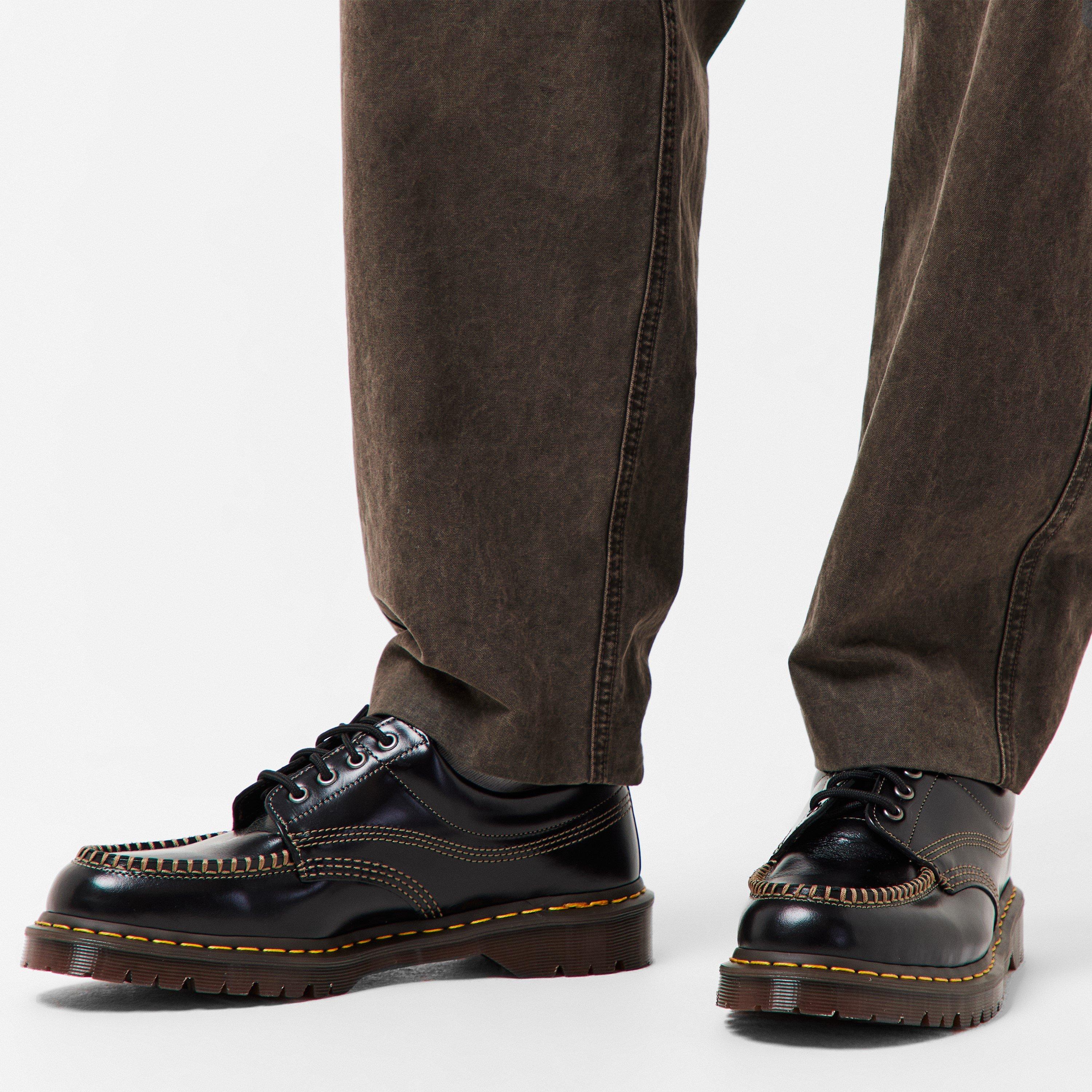 Black - Dr Martens - Lowell Moc Toe Shoe - 3