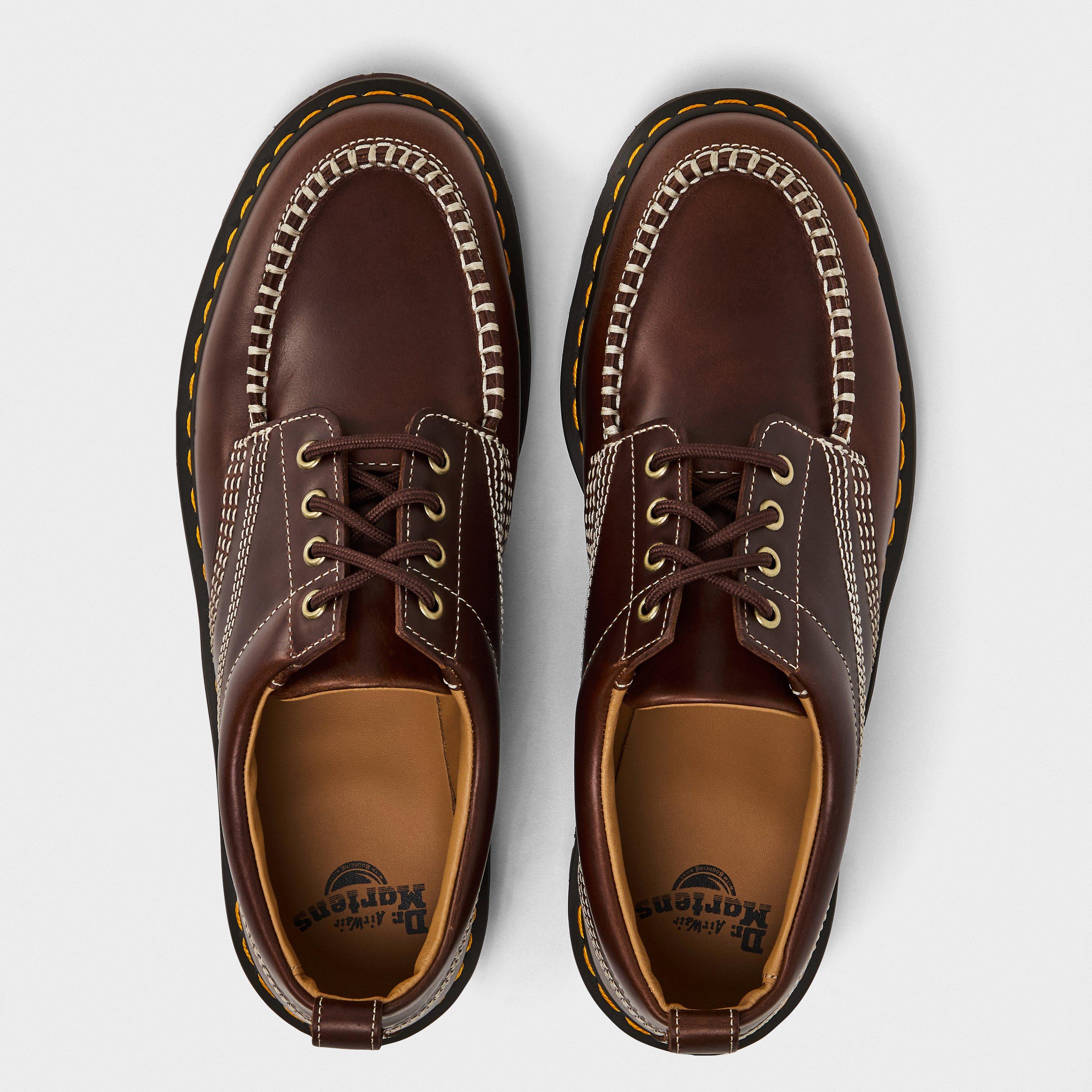 Butterscotch - Dr Martens - Lowell Moc Toe Shoe - 5