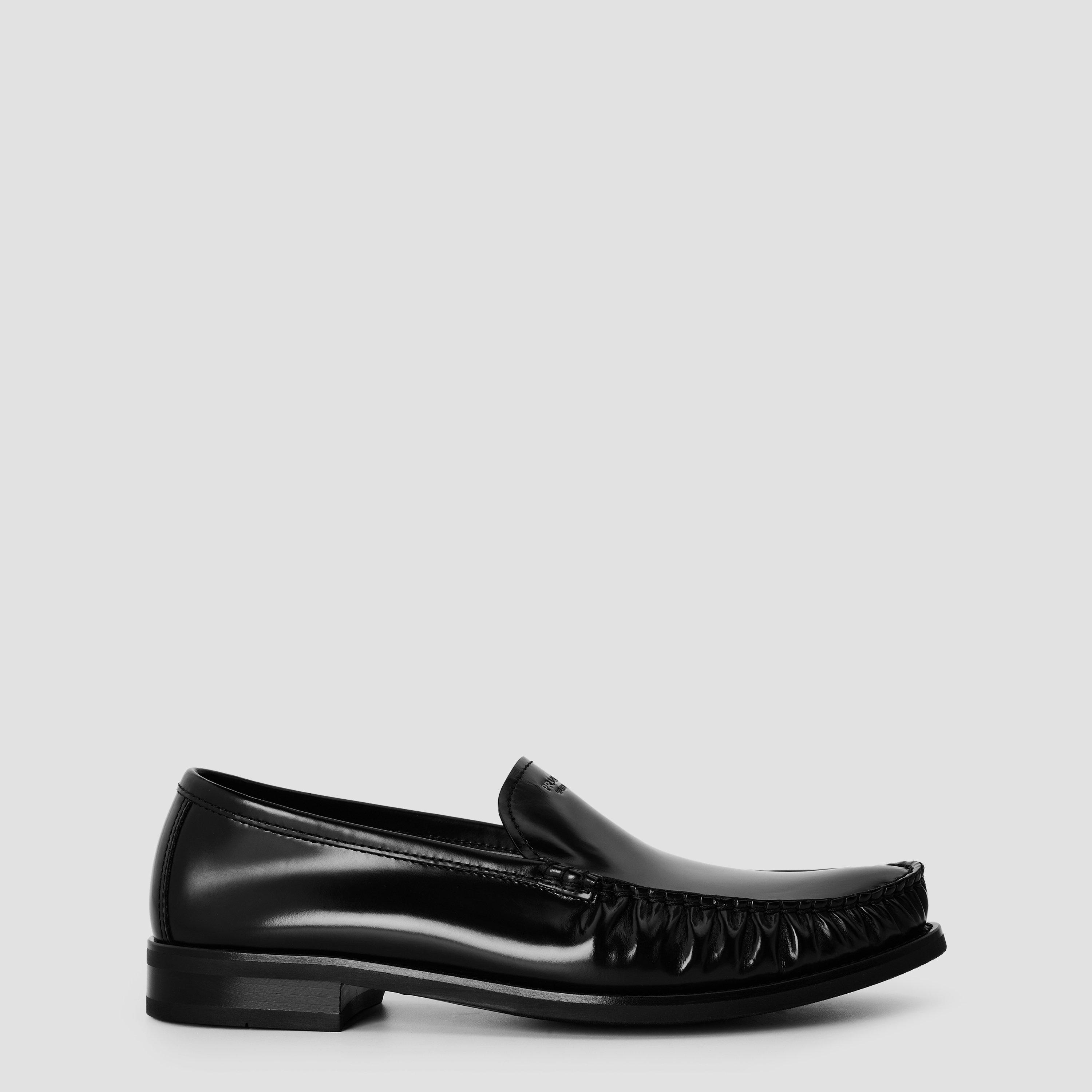 Black - Prada - Mens Foil Loafers - 1