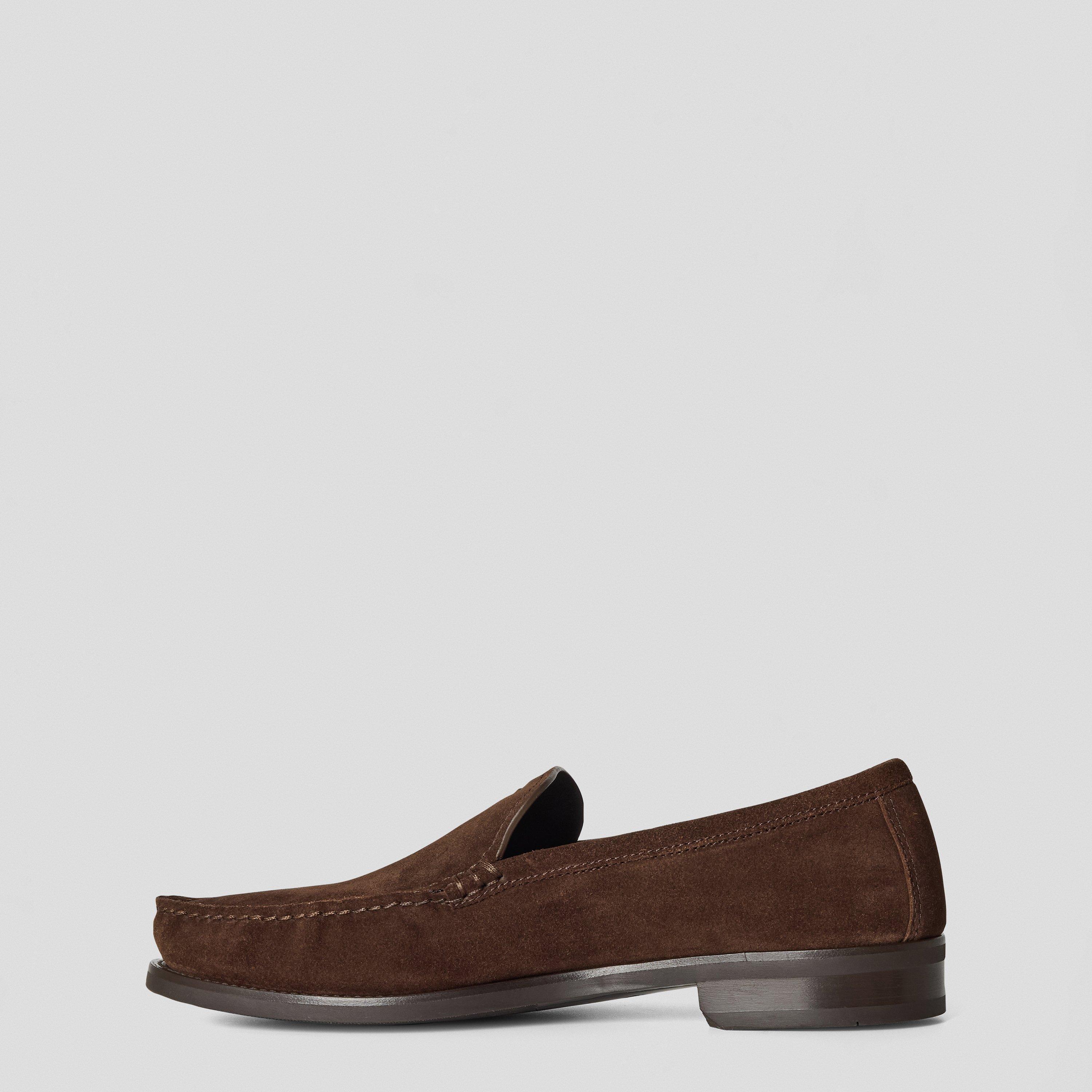 Dark Brown - Prada - Mens Foil Loafers - 2