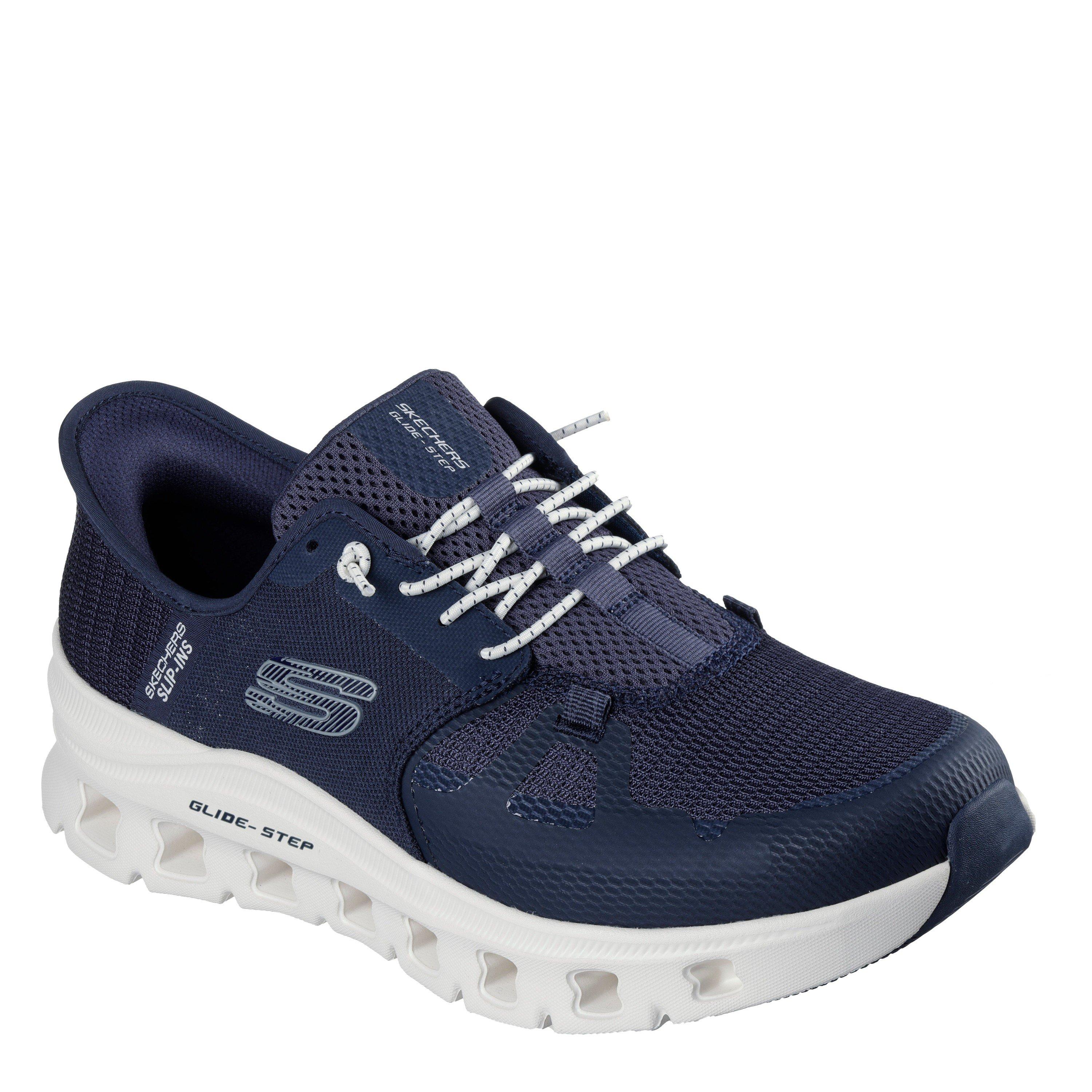 Navy - Skechers - Glide-Step Pro Slip On Trainers Mens - 3
