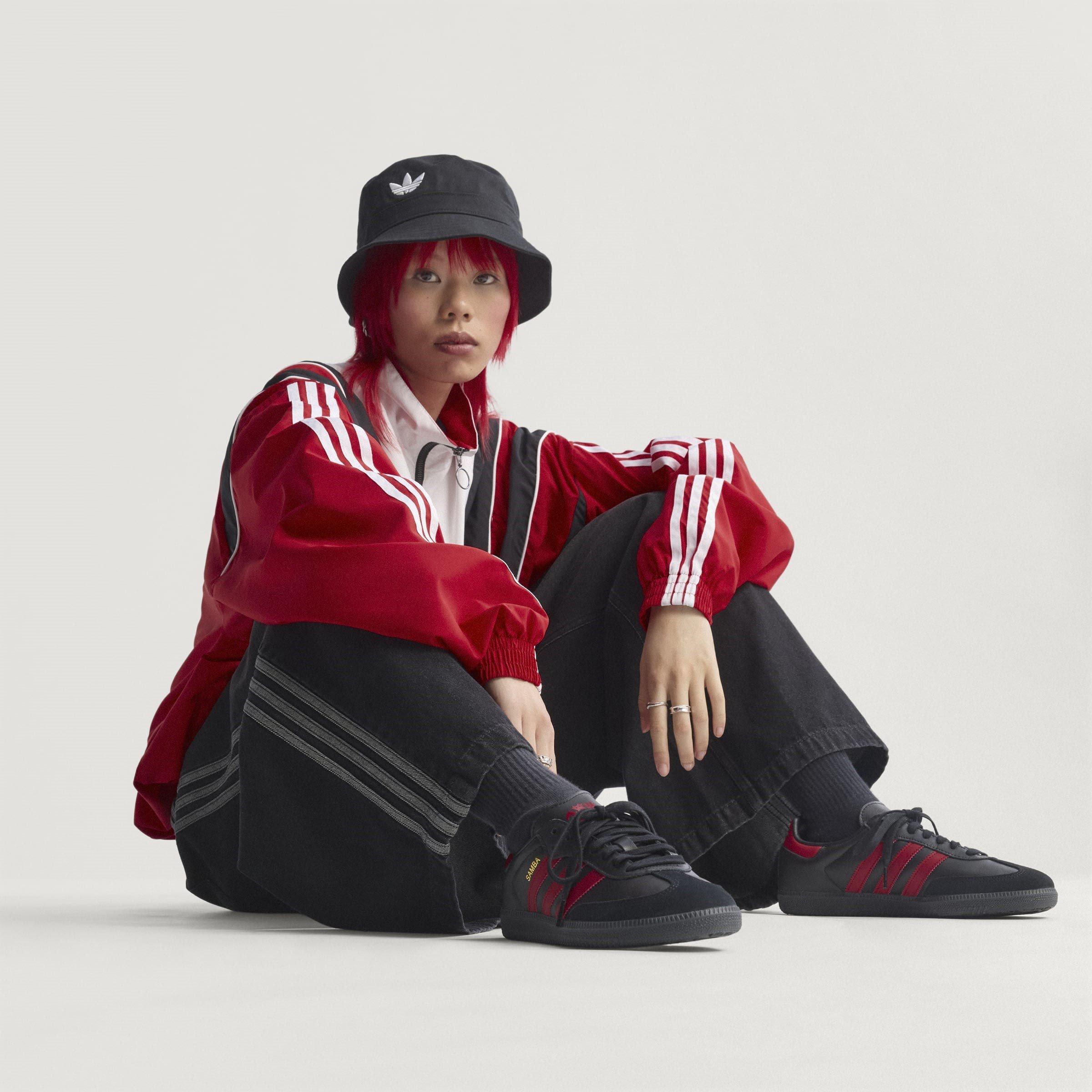 Sort/Rød/Sort - adidas - Samba Club Shoes Mens - 14