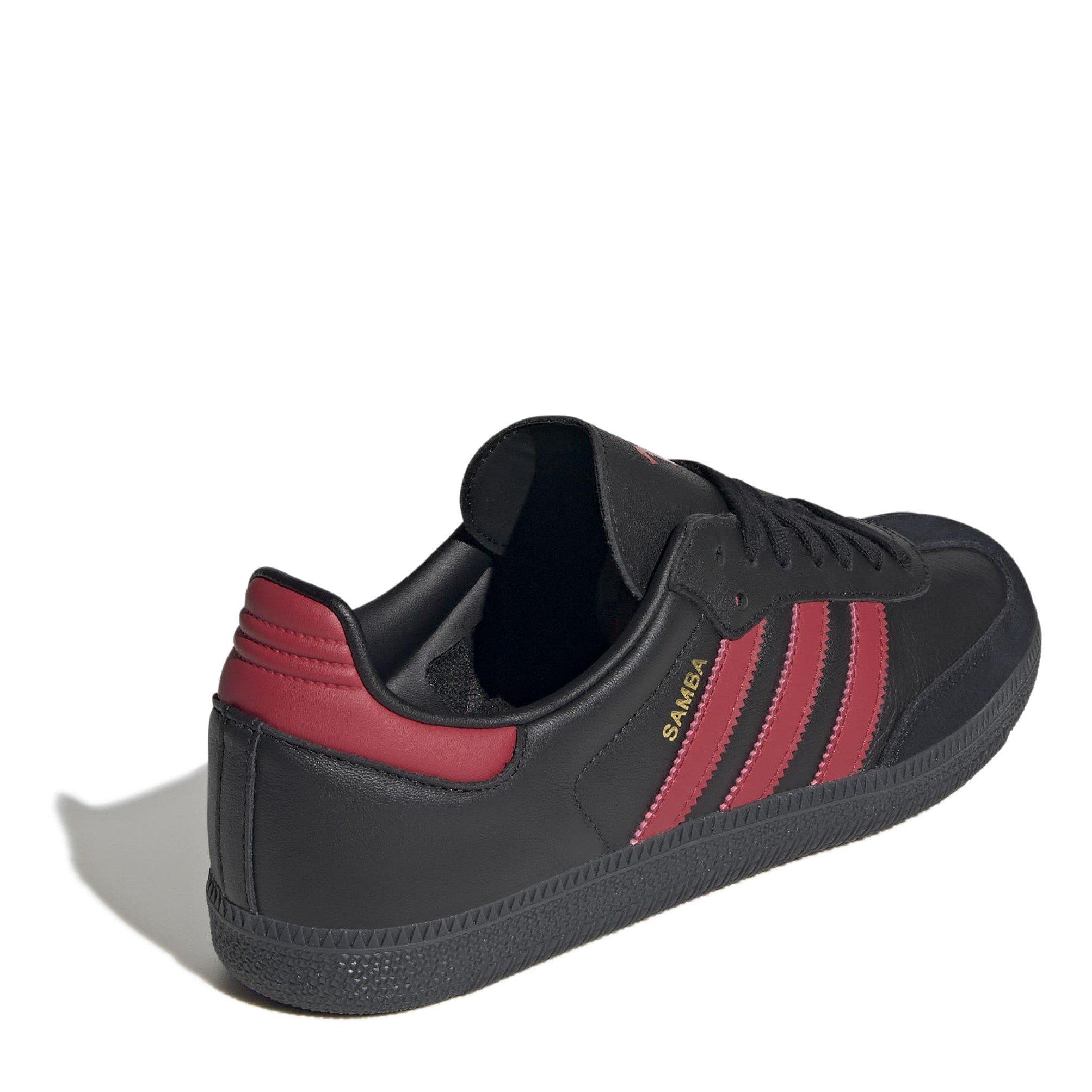 Sort/Rød/Sort - adidas - Samba Club Shoes Mens - 4