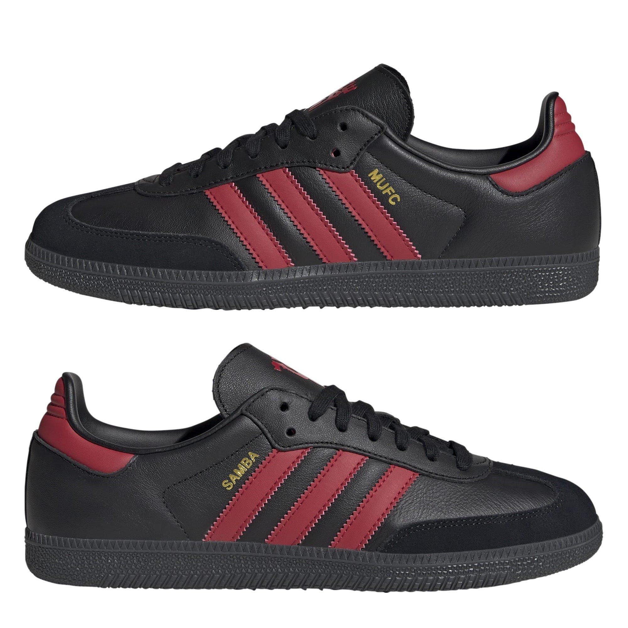 Sort/Rød/Sort - adidas - Samba Club Shoes Mens - 9