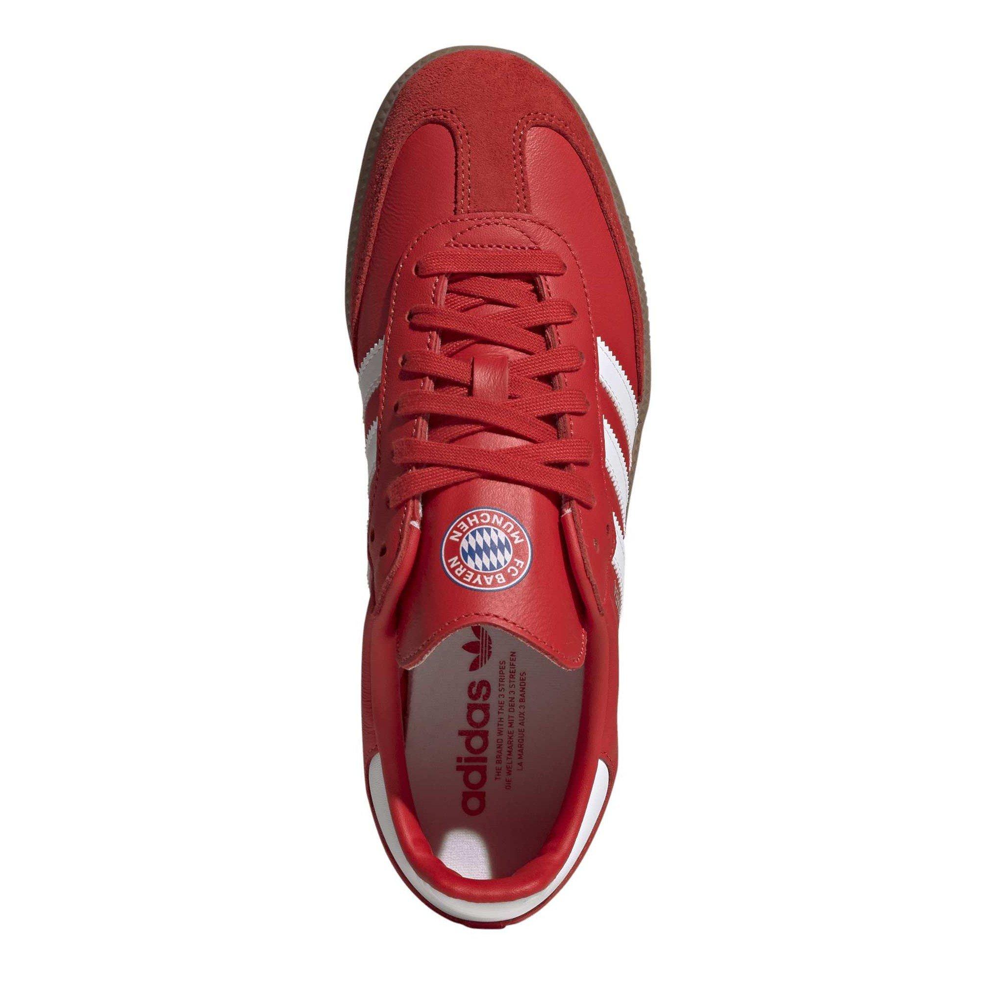 Vermelho/Branco/Vermelho - adidas - Samba Club Shoes Mens - 6