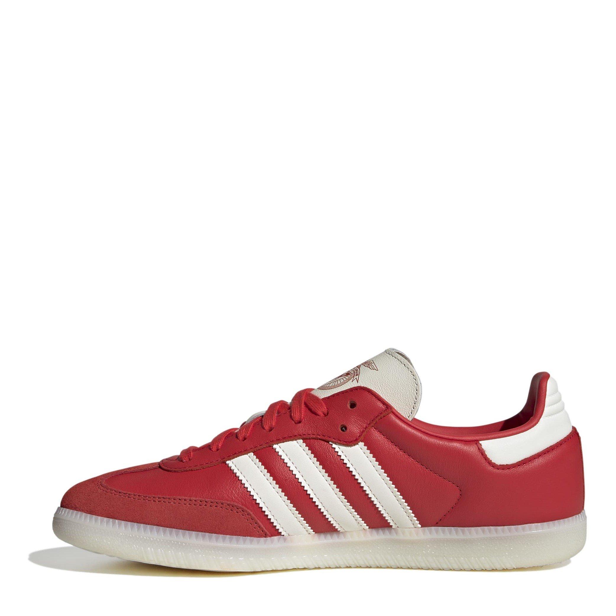 Red/Off White - adidas - Samba Club Shoes Mens - 2