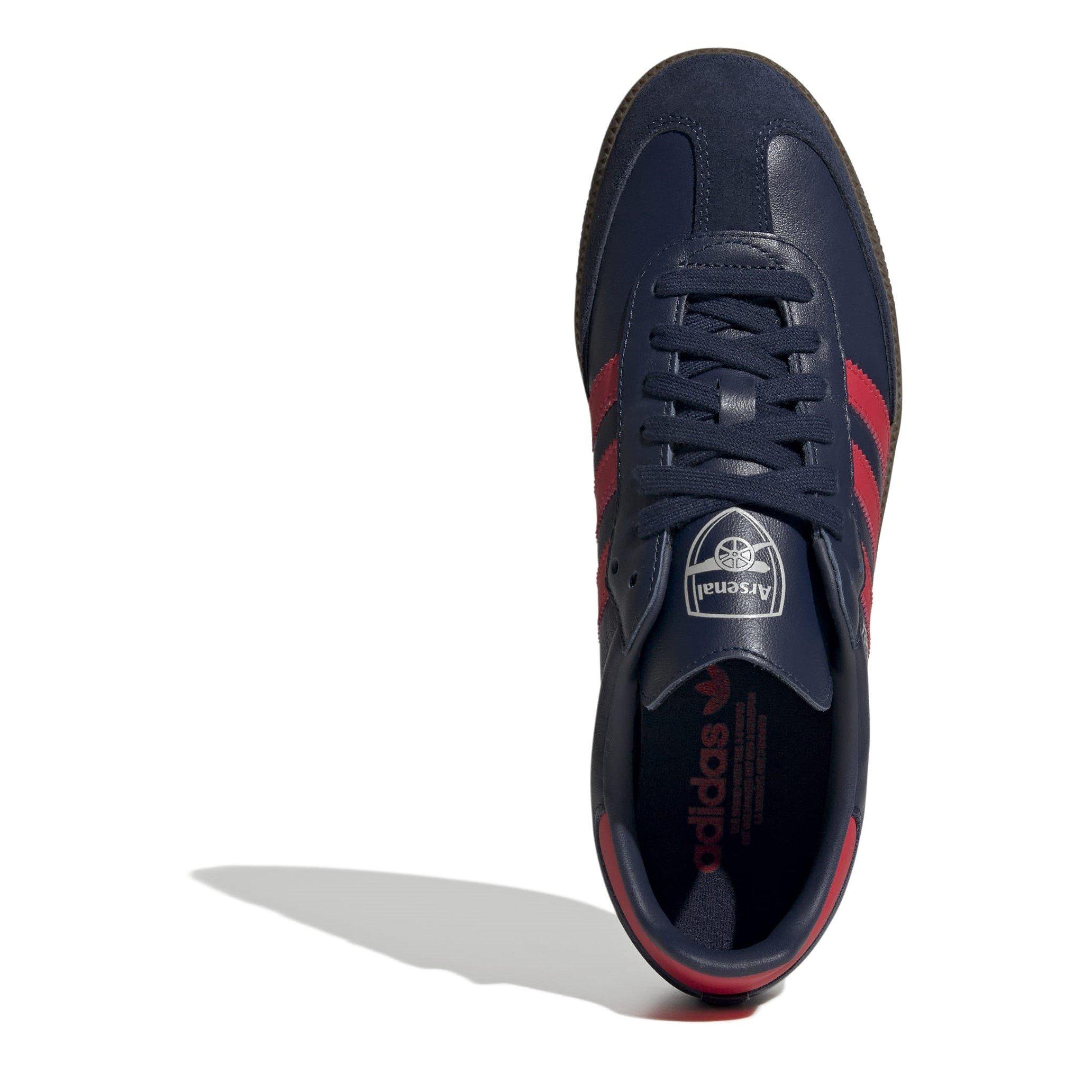 Indigo/Ruby/Gum - adidas - Samba Club Shoes Mens - 5