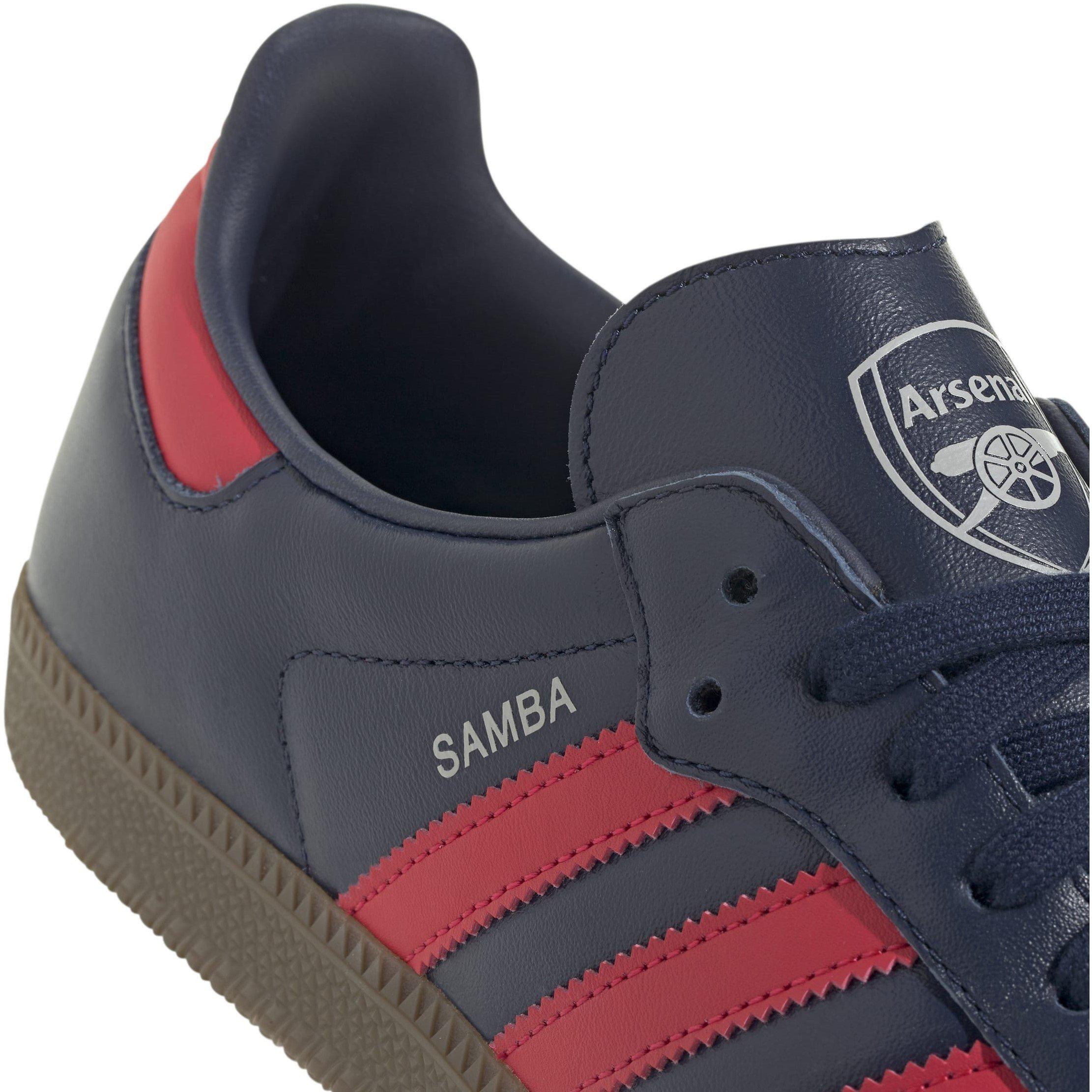 Indigo/Ruby/Gum - adidas - Samba Club Shoes Mens - 7
