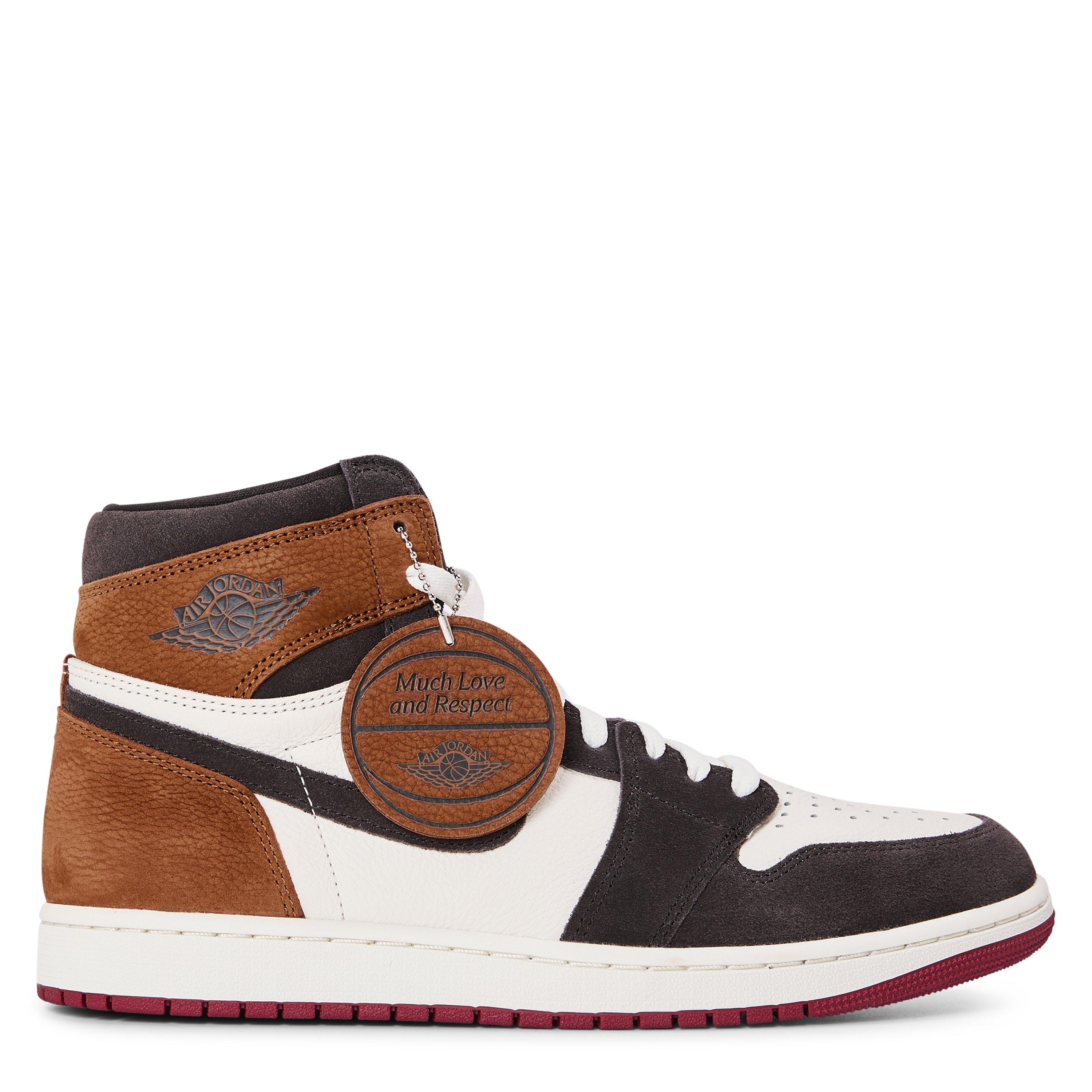 Shadow Brown - Air Jordan - Air Jor AJ1 Love The Sn64 - 1