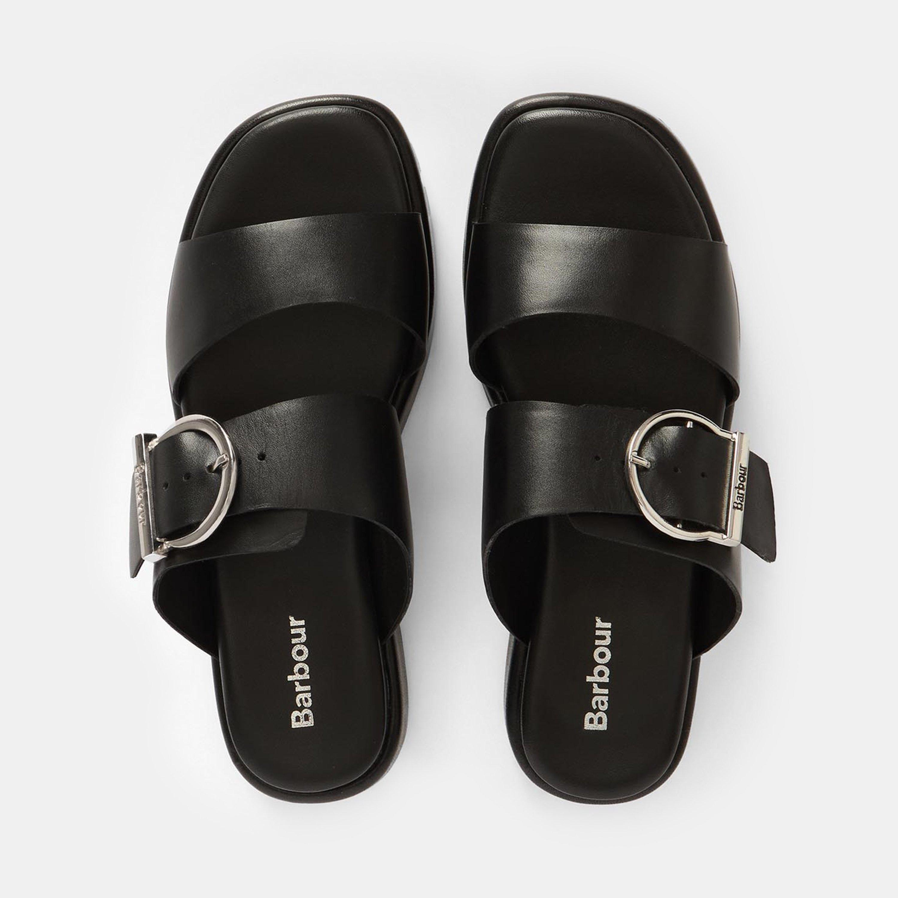 Black - Barbour - Adele Sandals - 4