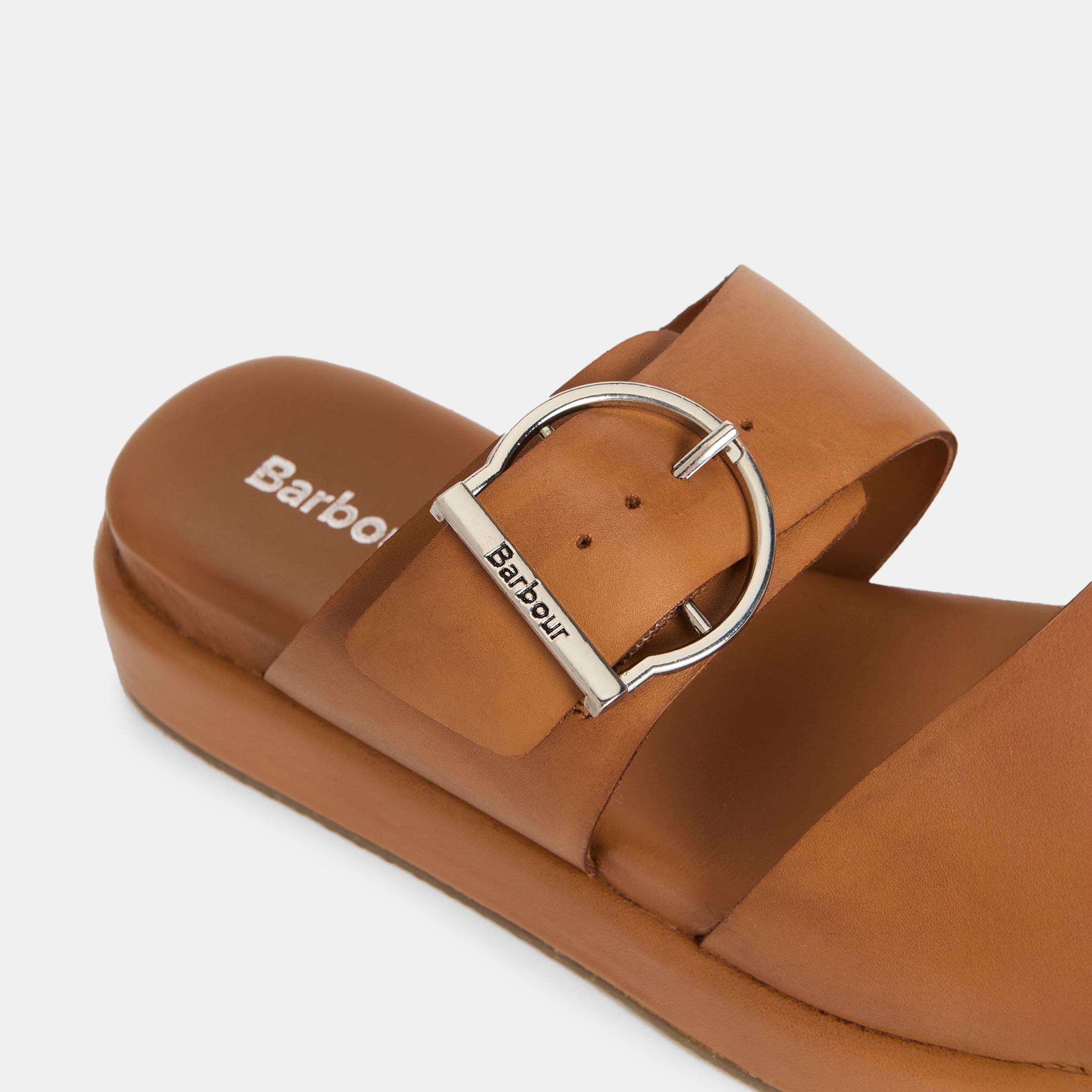 Tan - Barbour - Adele Sandals - 5