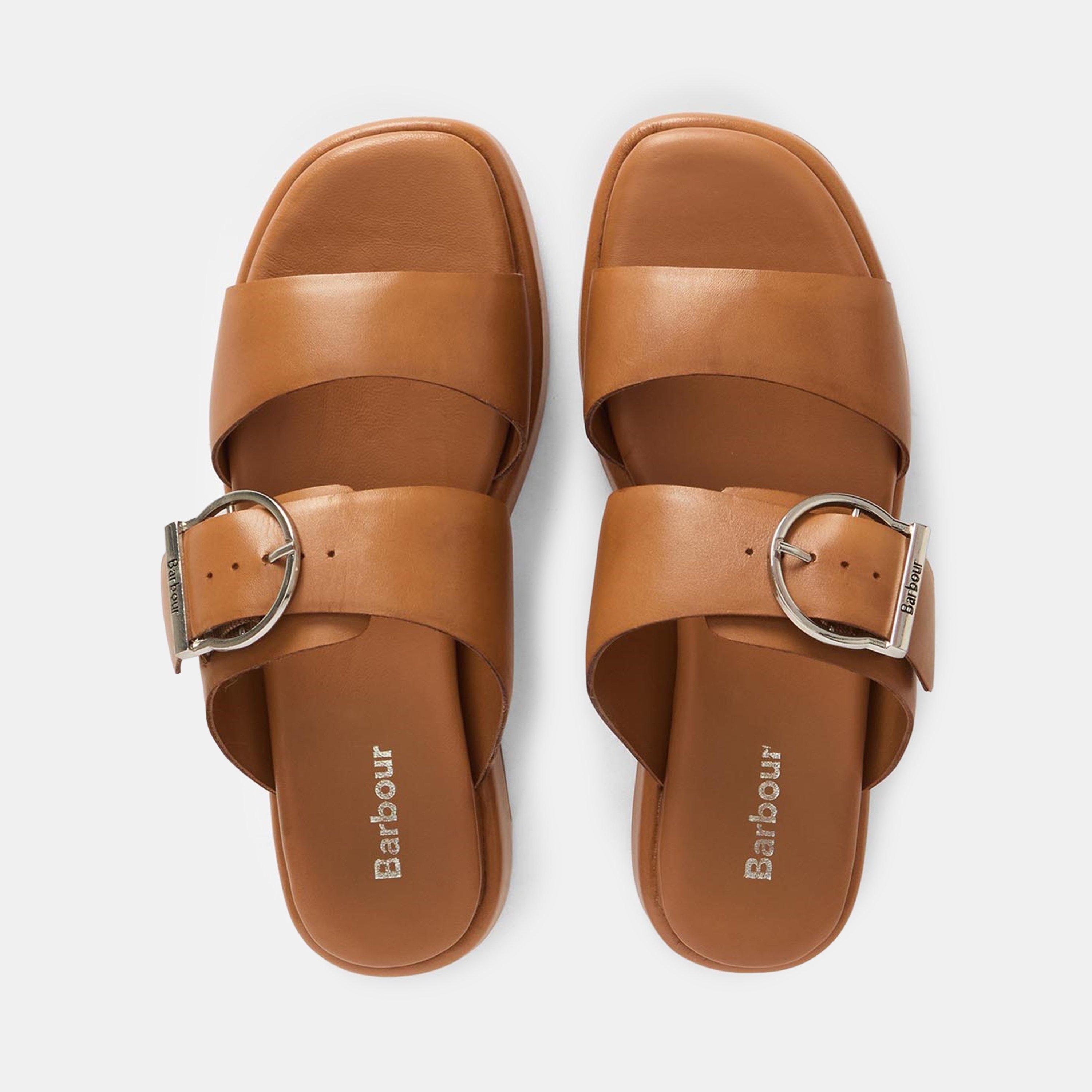 Tan - Barbour - Adele Sandals - 6