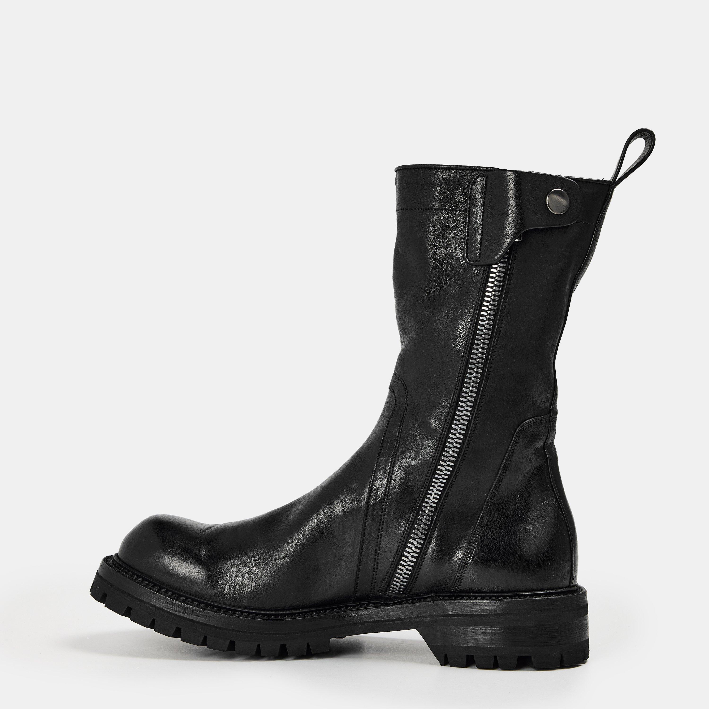 Black 09 - Rick Owens - Men's Army Chelsea Boots - 2