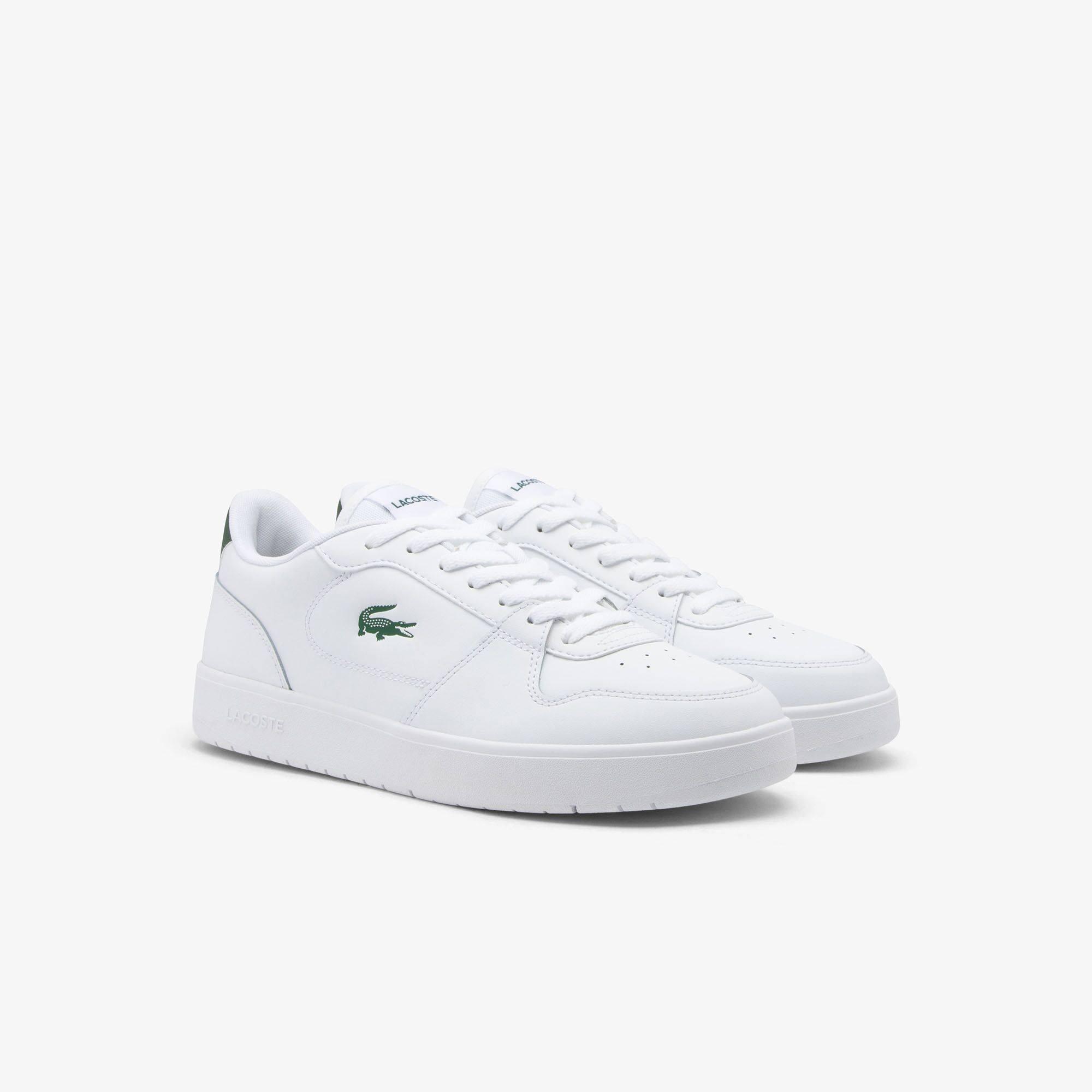 White/Grn 1R5 - Lacoste - Court Ace Sneakers - 4