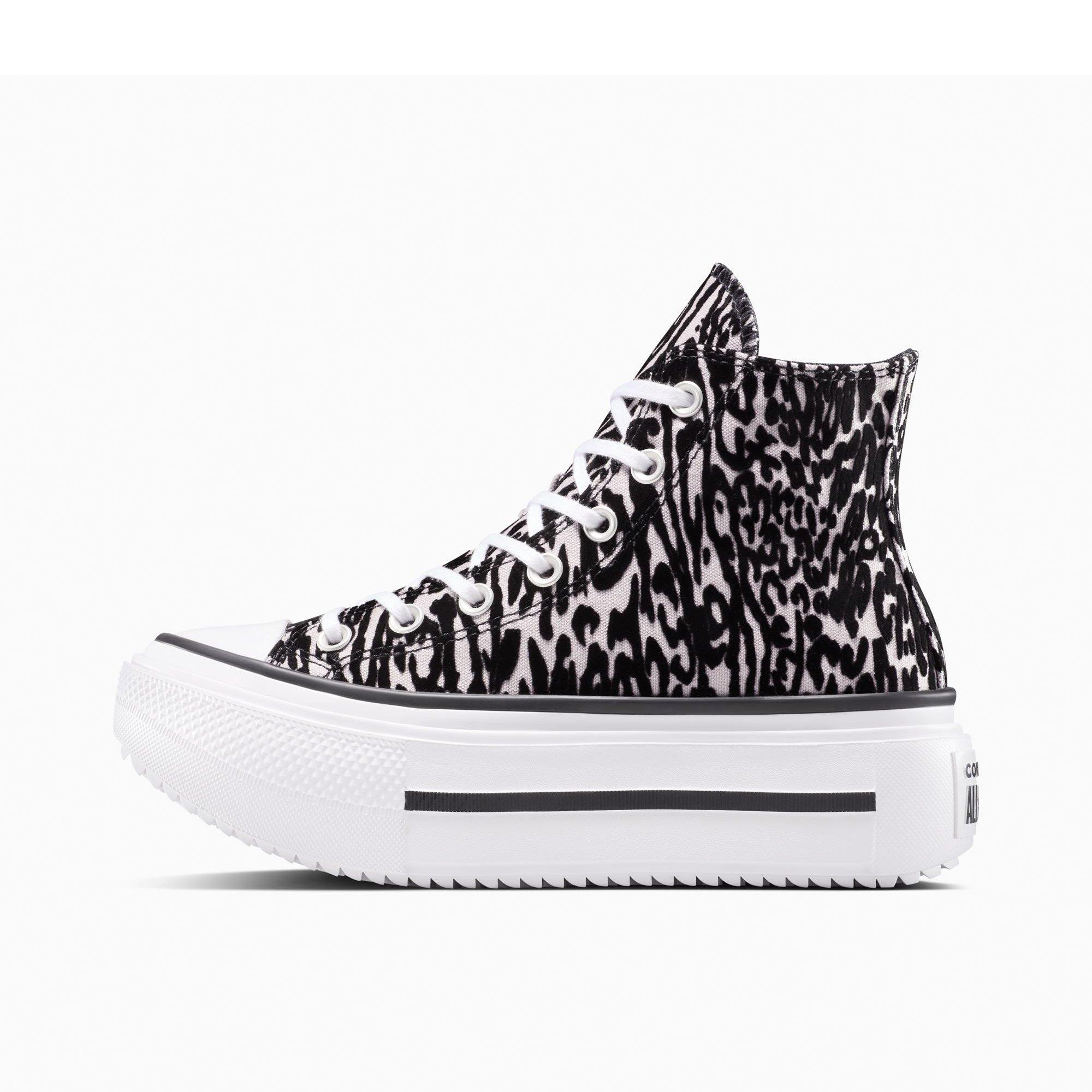 001-Black/Fro - Converse - Unisex Chuck Taylor All Star Lif Platform Trainers - 2