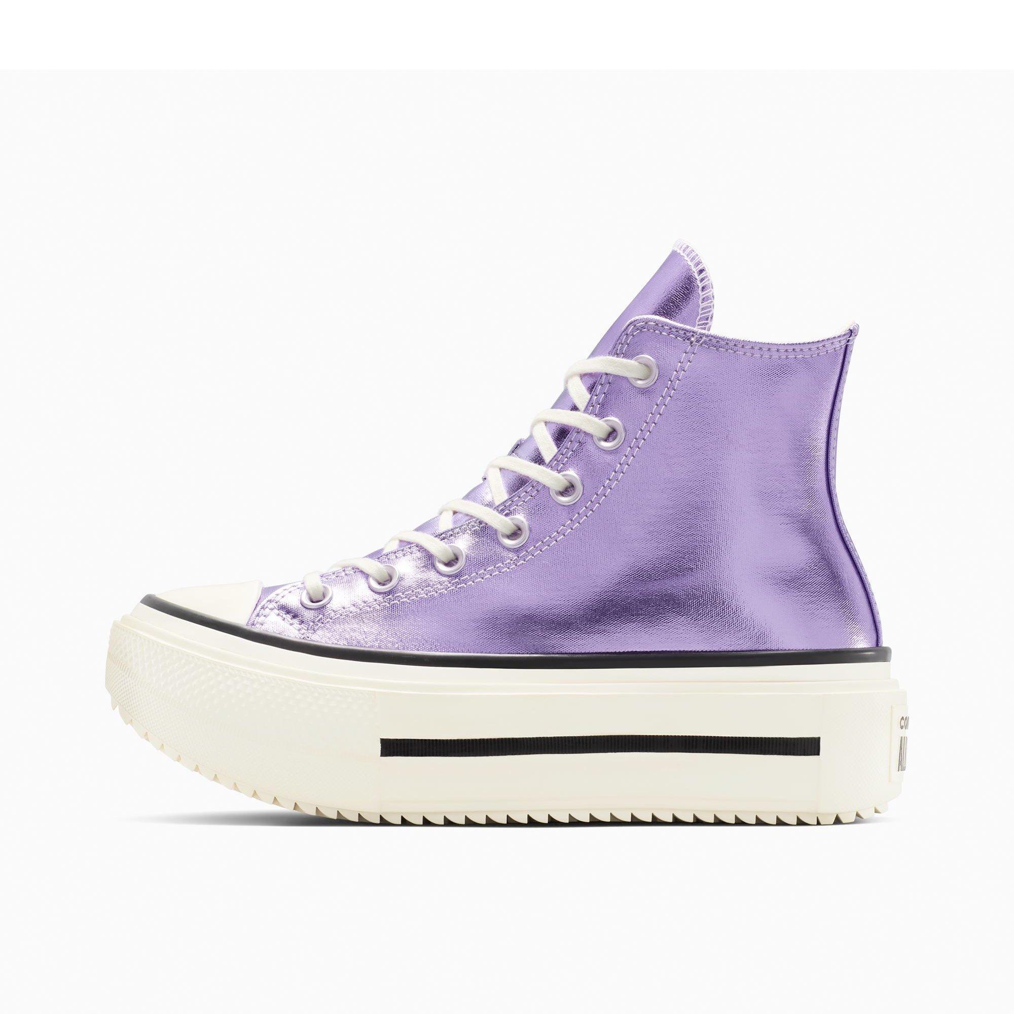 522-Light Pur - Converse - Unisex Chuck Taylor All Star Lif Platform Trainers - 2